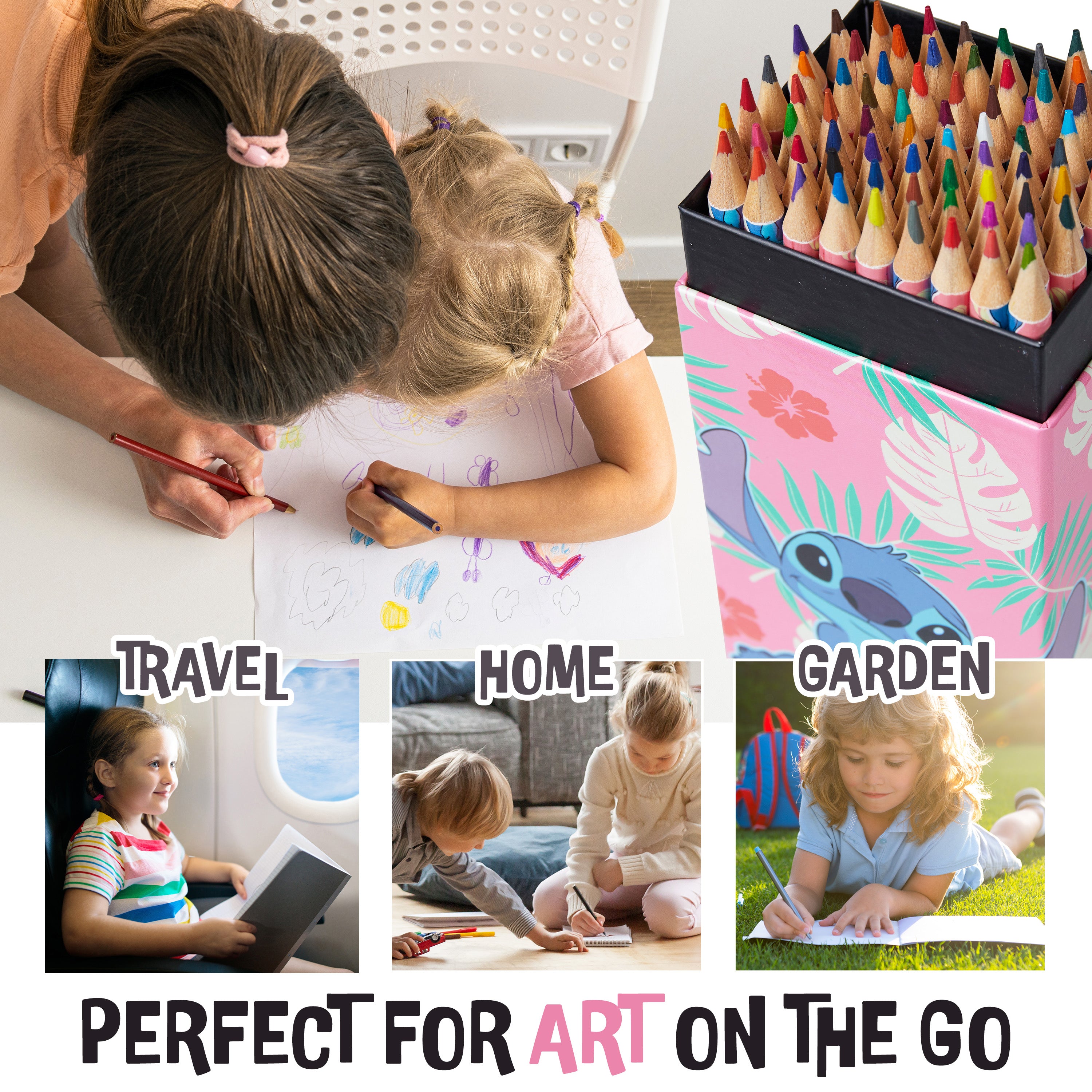 disney-stitch-bo-te-72-crayons-de-couleur-rose-coffret-stitch image 4