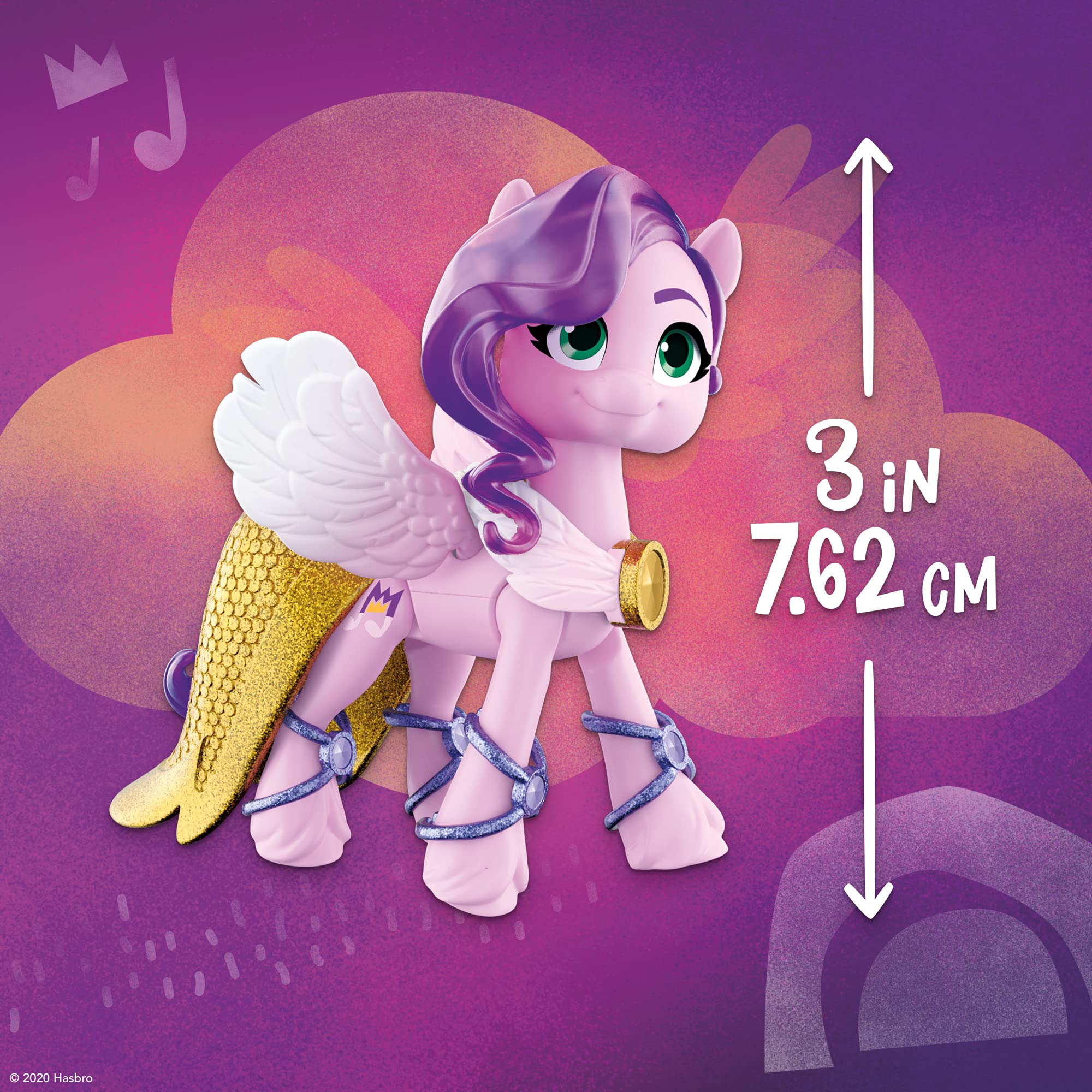 my-little-pony-new-generation-aventure-de-cristal-pipp-figurine-7-5-cm image 3