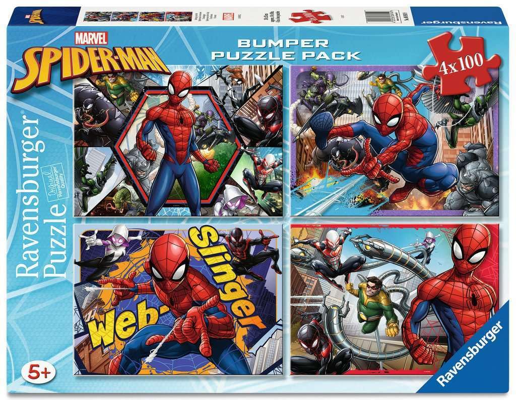 ravensburger-marvel-puzzle-100-pi-ces-xxl-spider-man-multicolore-l image 6