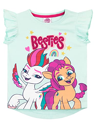 my-little-pony-t-shirt-fille-besties-zipp-sunny-rose image 3