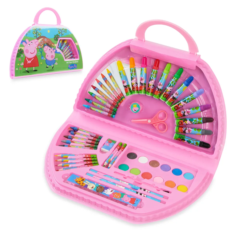 peppa-pig-coffret-dessin-enfant-40-pi-ces-valisette image 1