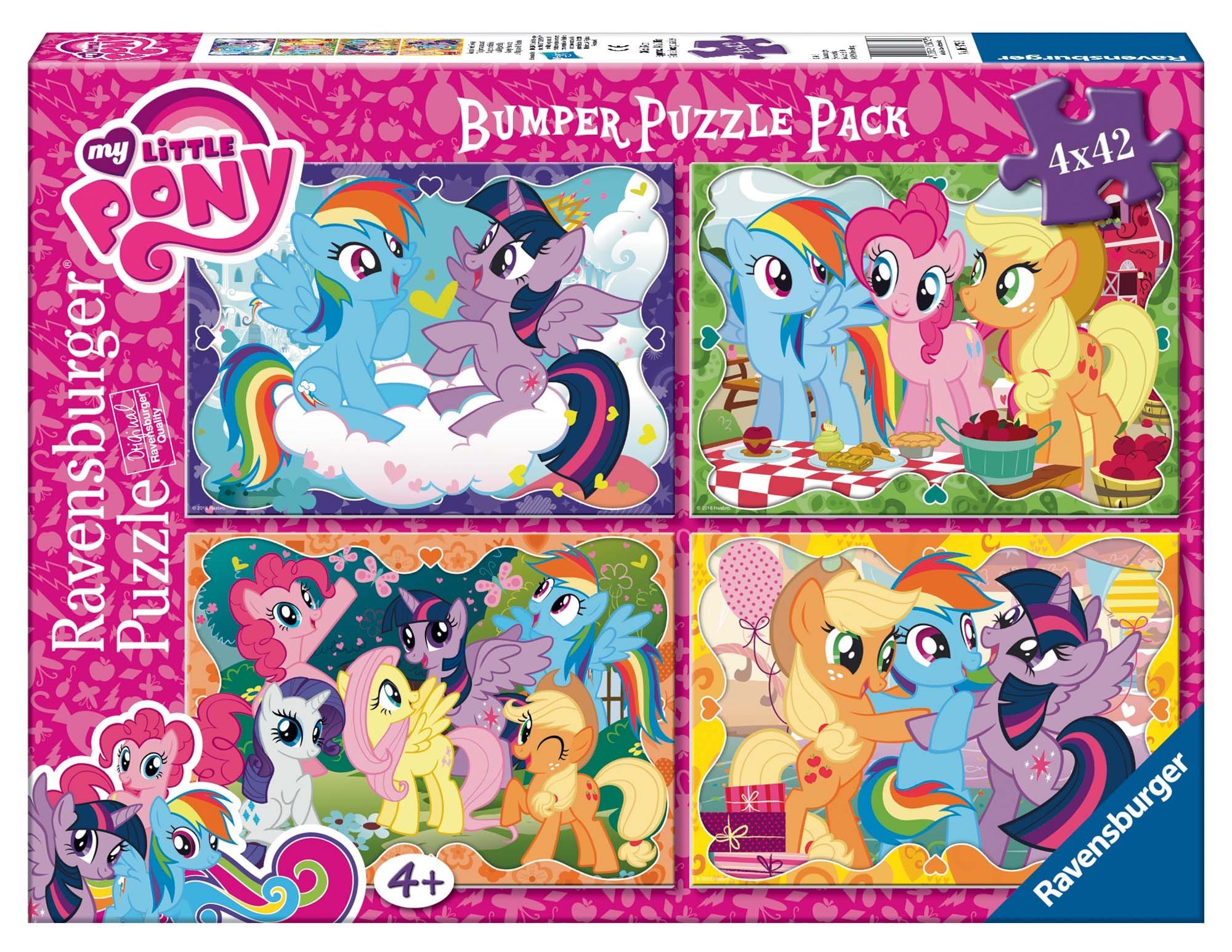 ravensburger-my-little-pony-puzzle-carton-4x42-pi-ces-4-ans image 1
