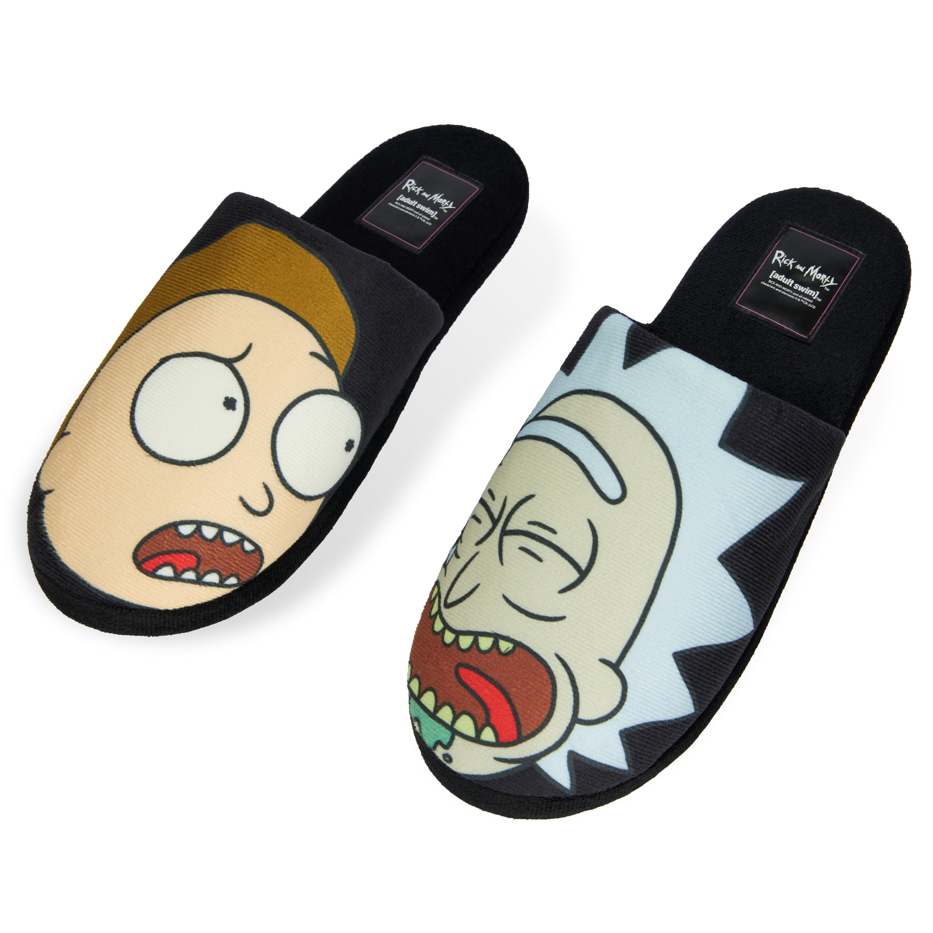 rick-and-morty-chaussons-homme-41-42-antid-rapants image 1