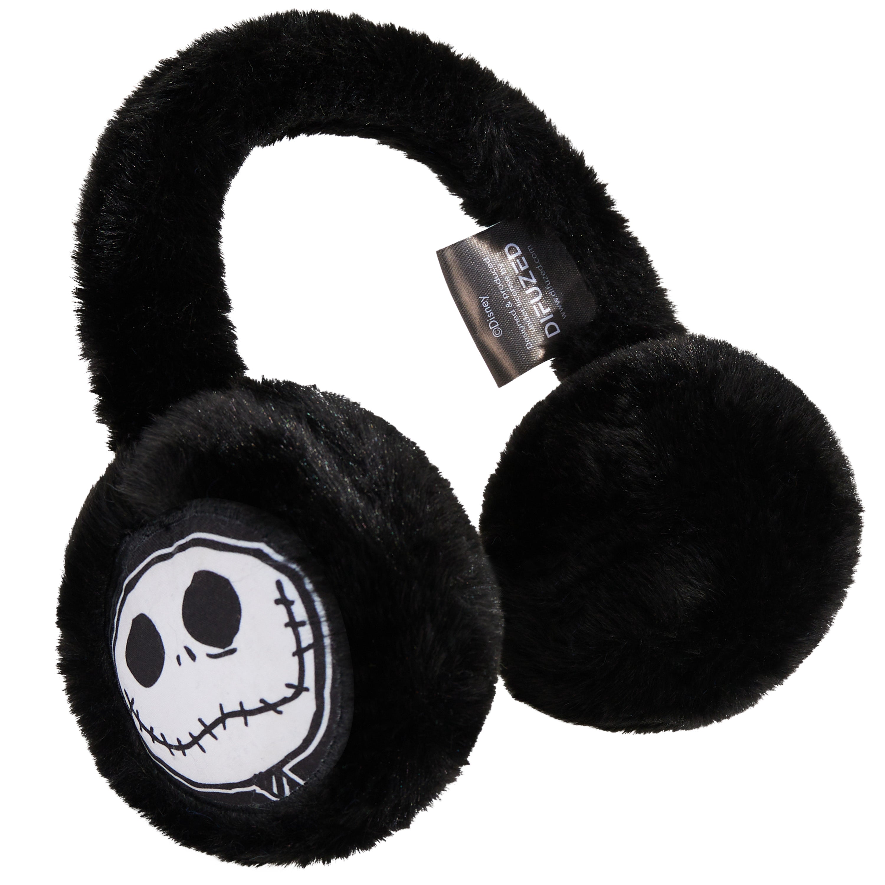 disney-l-trange-no-l-cache-oreilles-fille-peluche-jack-skellington image 1