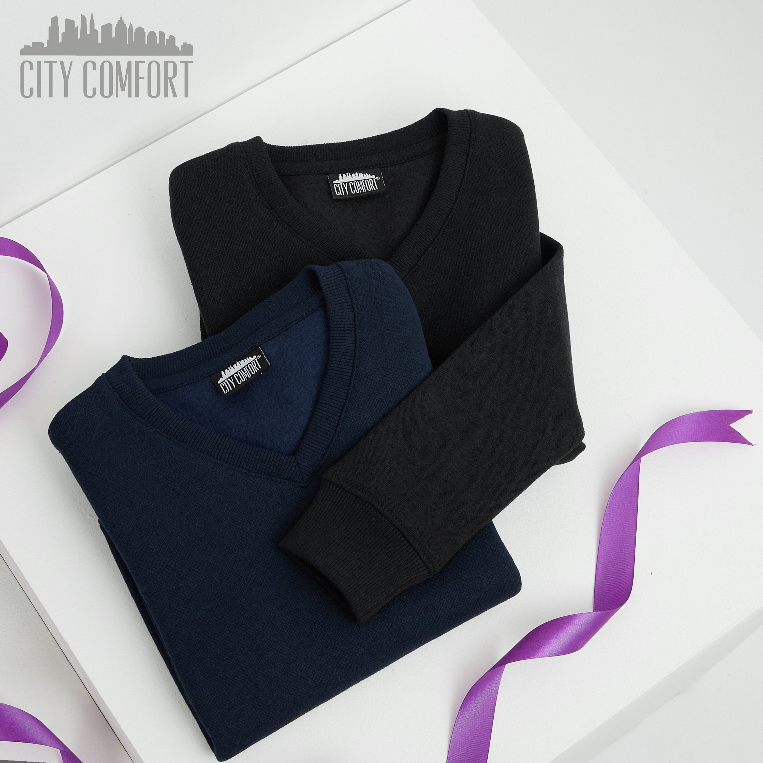 get-trend-citycomfort-pull-col-v-gar-on-noir-3-4-ans image 3