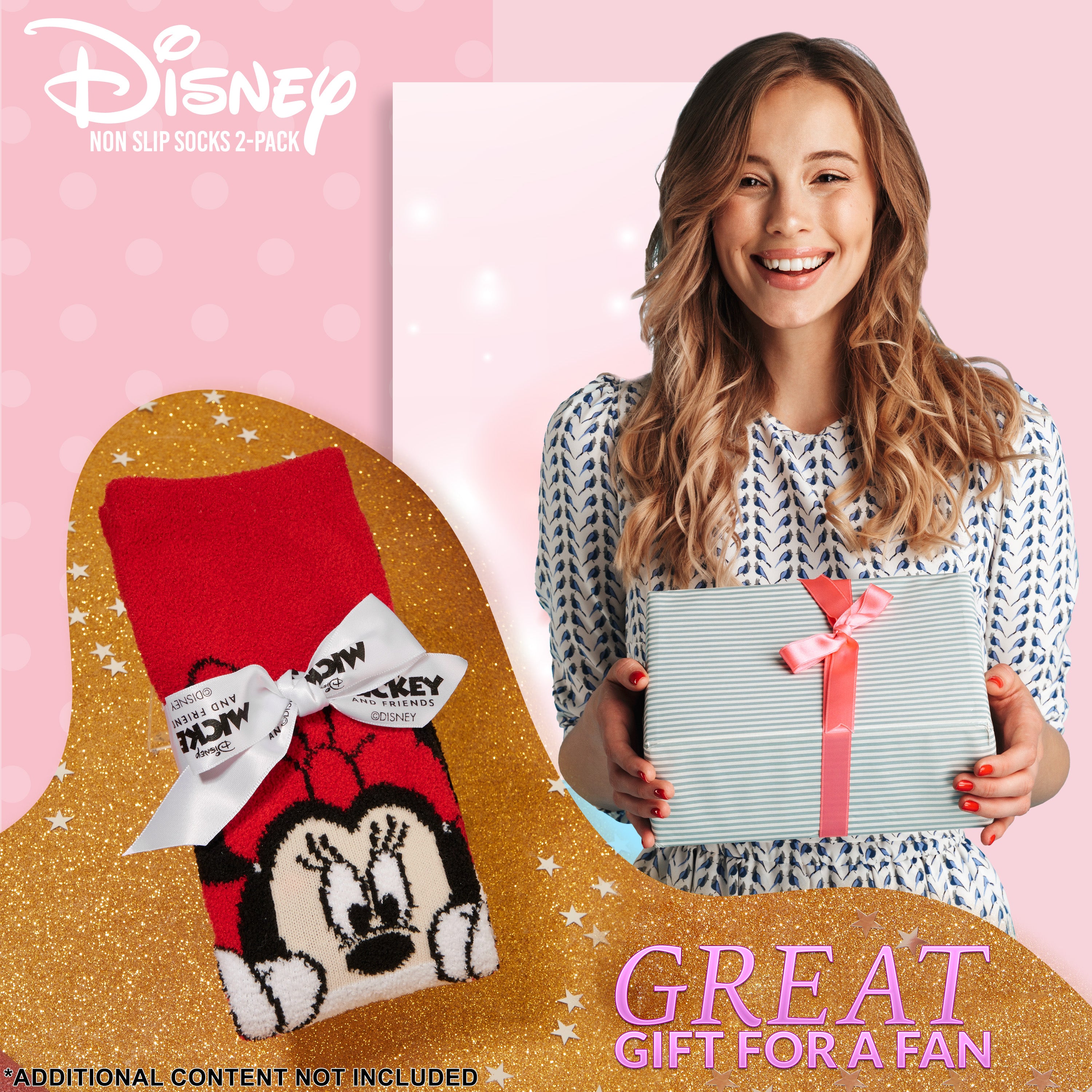 disney-stitch-chaussettes-pilou-femme-lot-2-antid-rapantes image 2