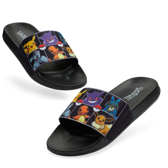 pok-mon-claquettes-gar-on-piscine-plage-enfant-gamer image 1