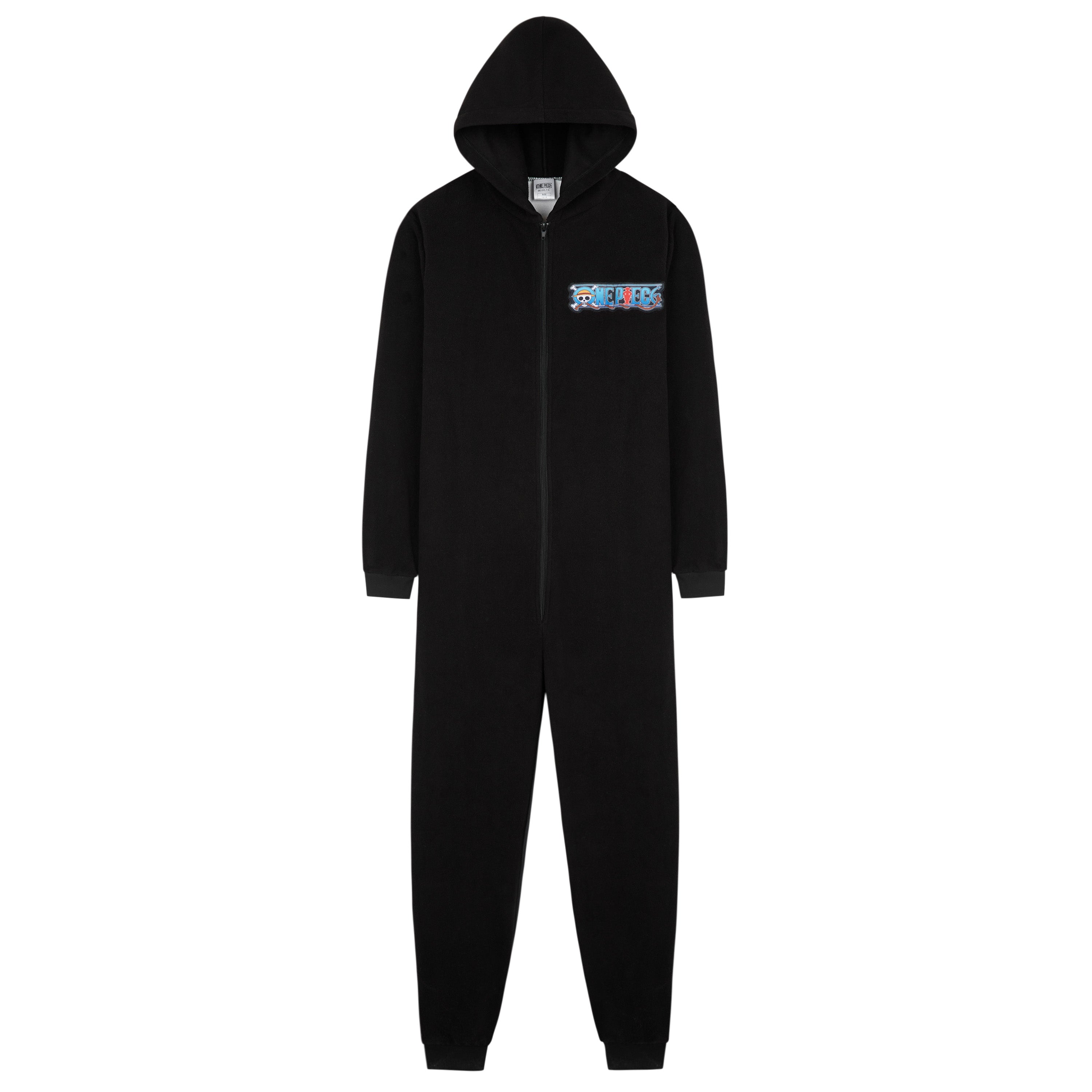 one-piece-combinaison-pyjama-homme-polaire-capuche-taille-l image 1