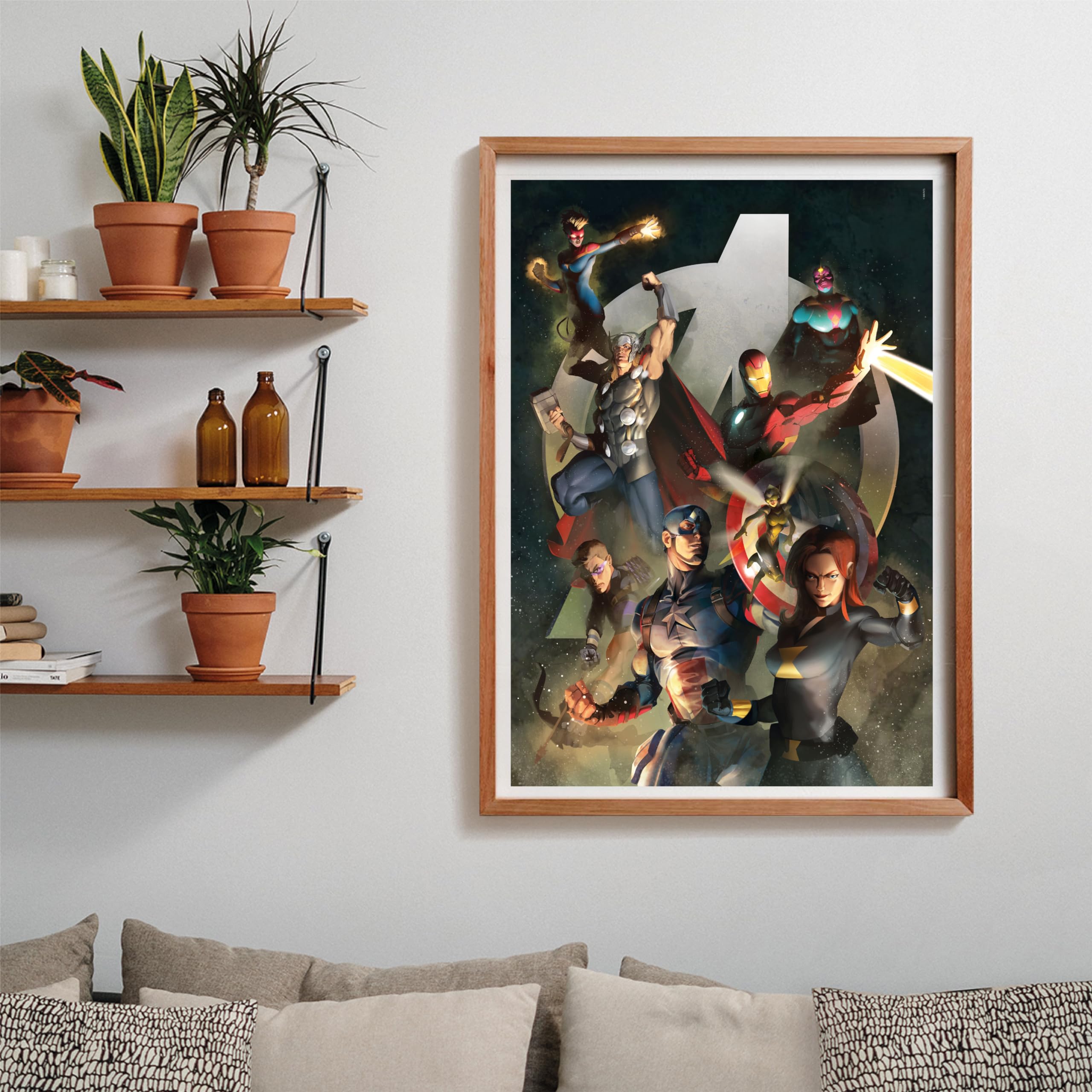 marvel-les-avengers-compact-puzzle-1000-pi-ces-70x50cm-adulte image 5