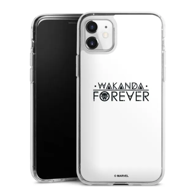 marvel-black-panther-wakanda-coque-silicone-iphone-11 image 1