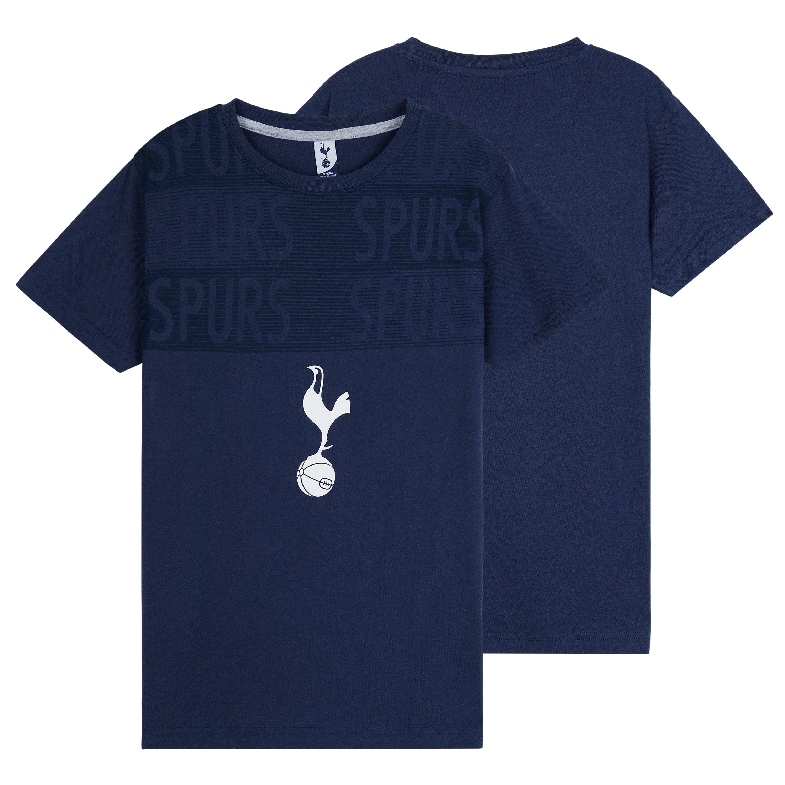get-trend-tottenham-pyjama-gar-on-marine-gris-7-8-ans image 3