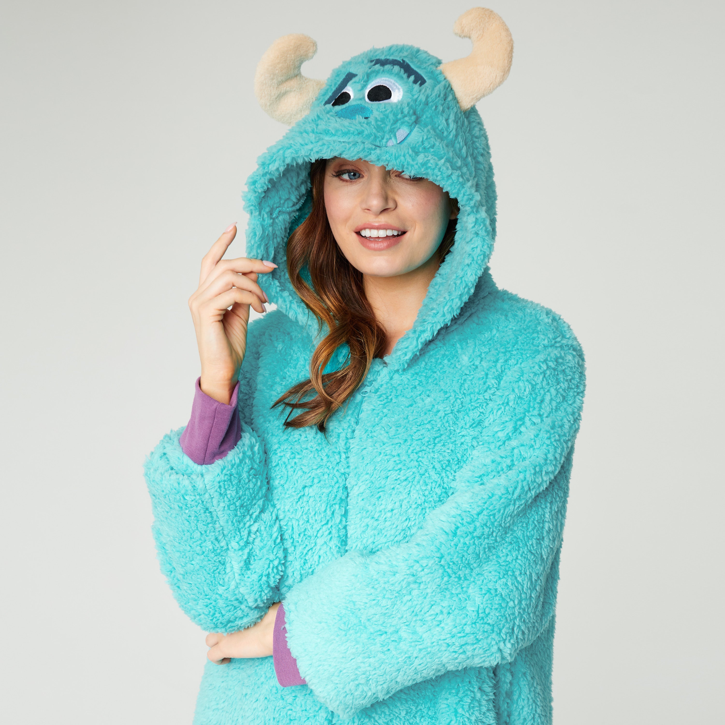 get-trend-women-disney-grenouill-re-sully-turquoise-polaire image 2