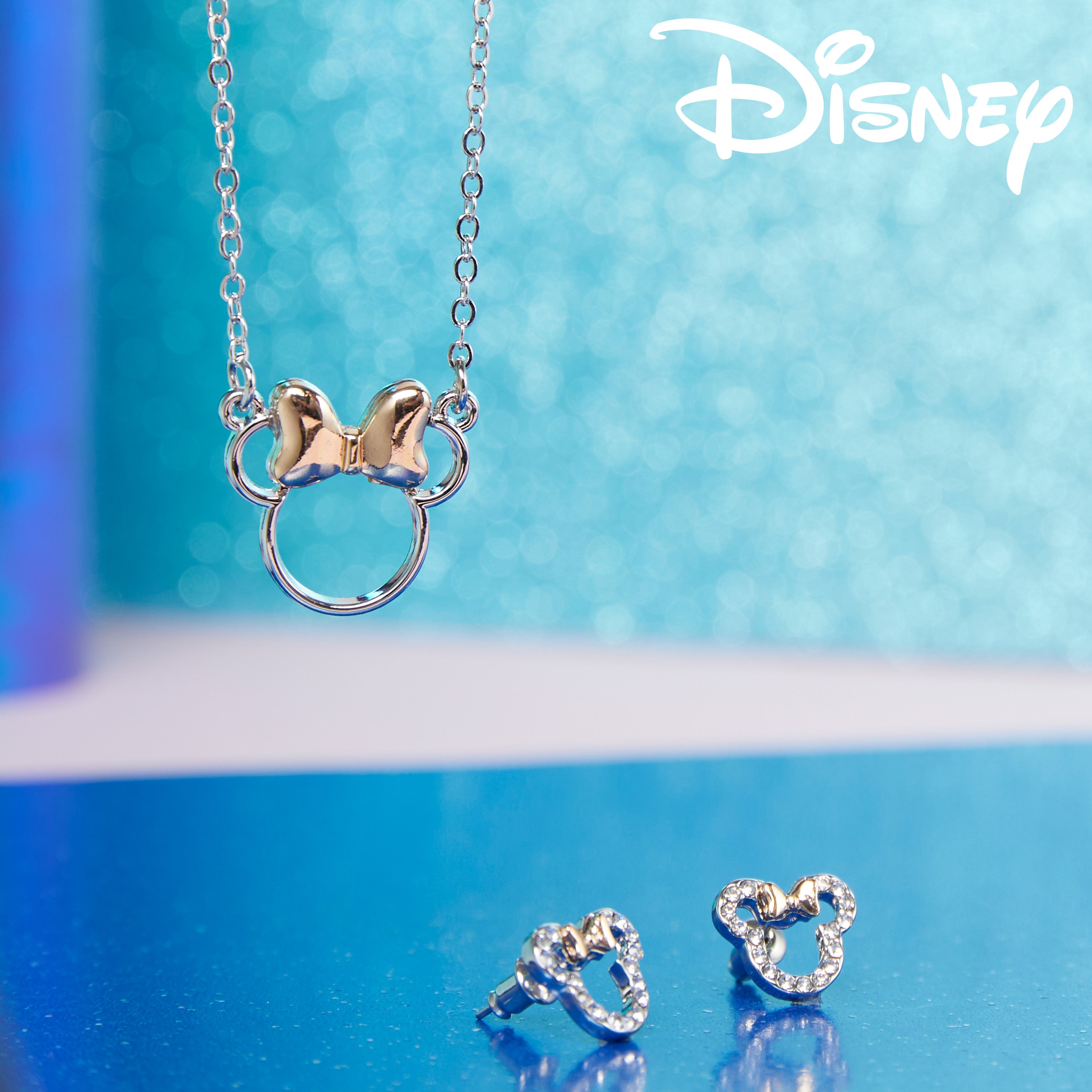 disney-minnie-parure-bijoux-fille-collier-bracelet-boucles image 2