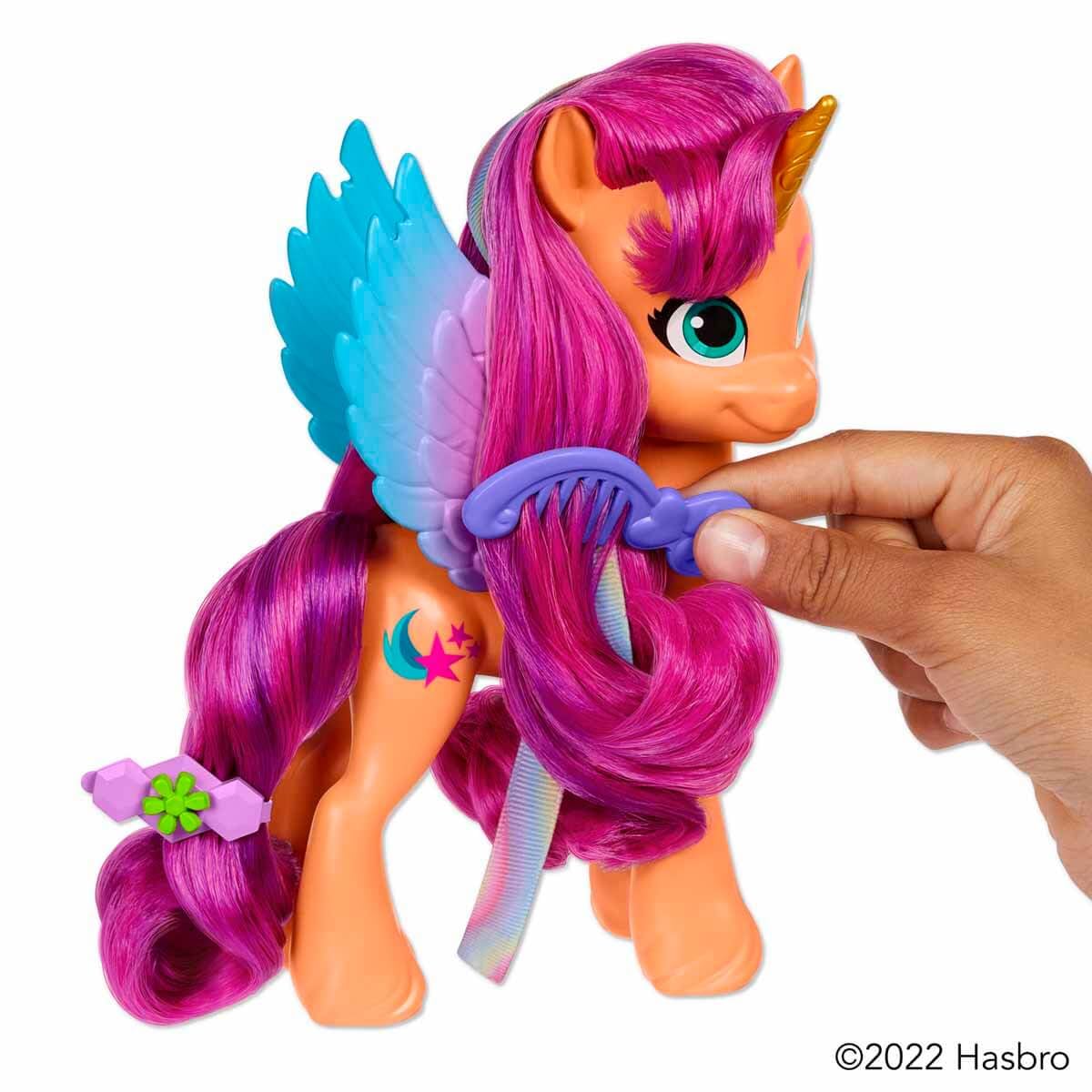 my-little-pony-sunny-starscout-poney-coiffure-15-cm-17-accessoires image 8