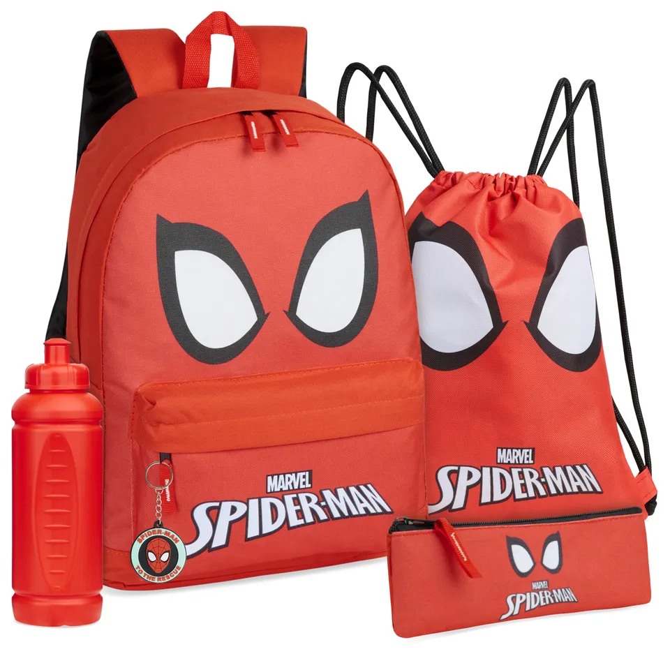 marvel-cartable-cole-5-pi-ces-sac-dos-gar-on-gourde image 1