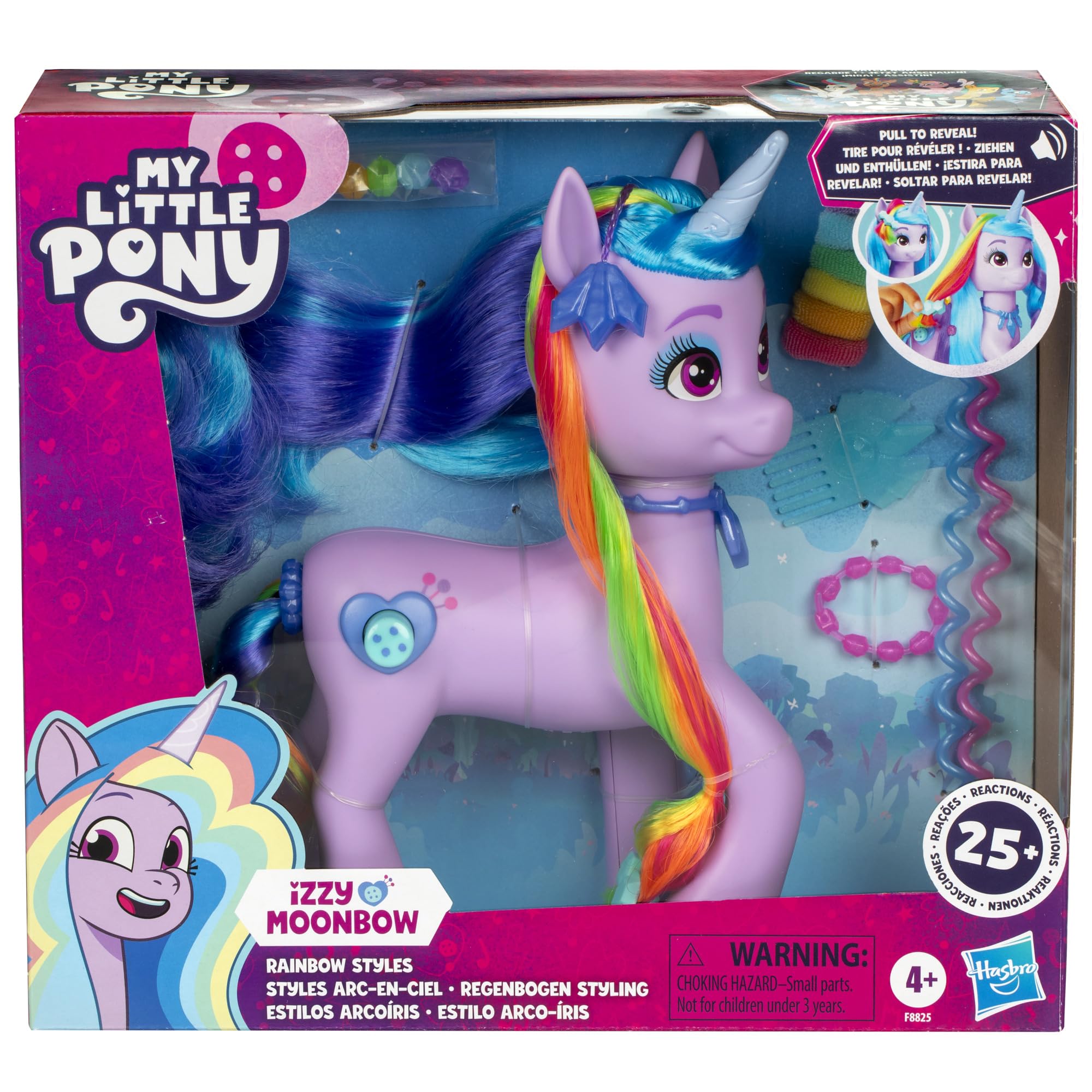 my-little-pony-izzy-moonbow-figurine-licorne-24-cm-arc-en-ciel image 2