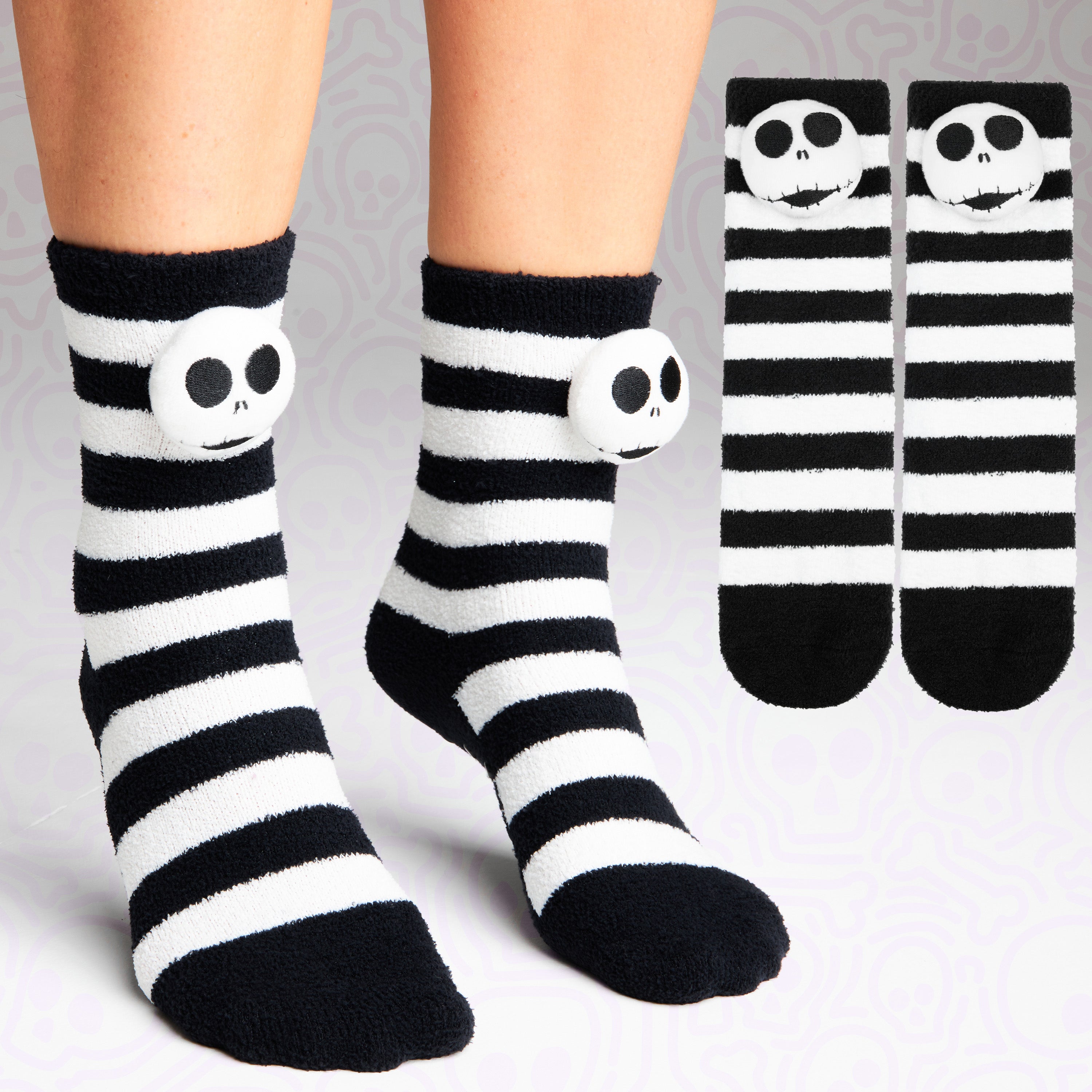 disney-jack-skellington-chaussettes-pilou-femme-antid-rapantes image 2
