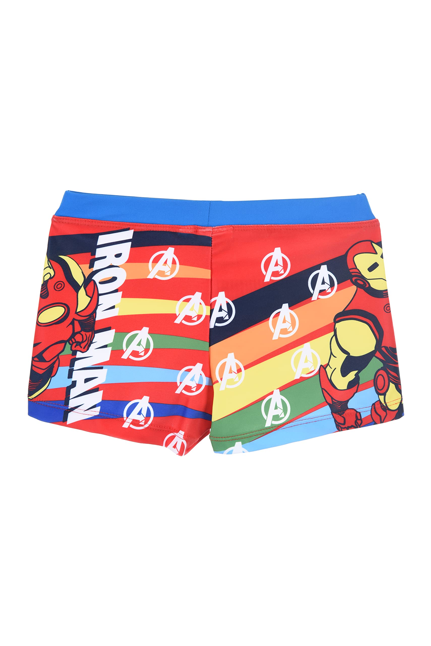 marvel-avengers-iron-man-short-de-bain-gar-on-bleu-8-ans image 2