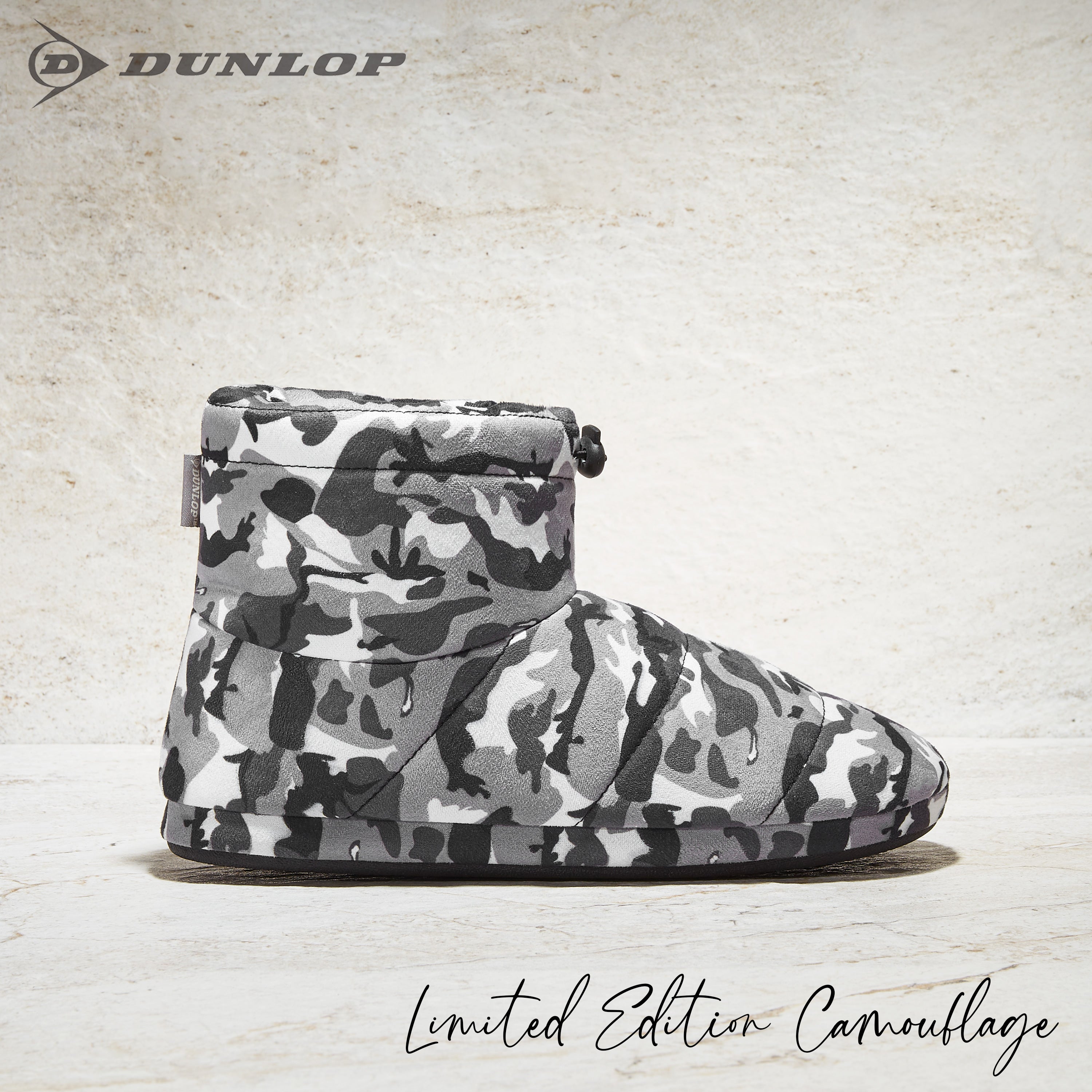 dunlop-chaussons-homme-fourr-bottes-gris-camo-m-moire image 2
