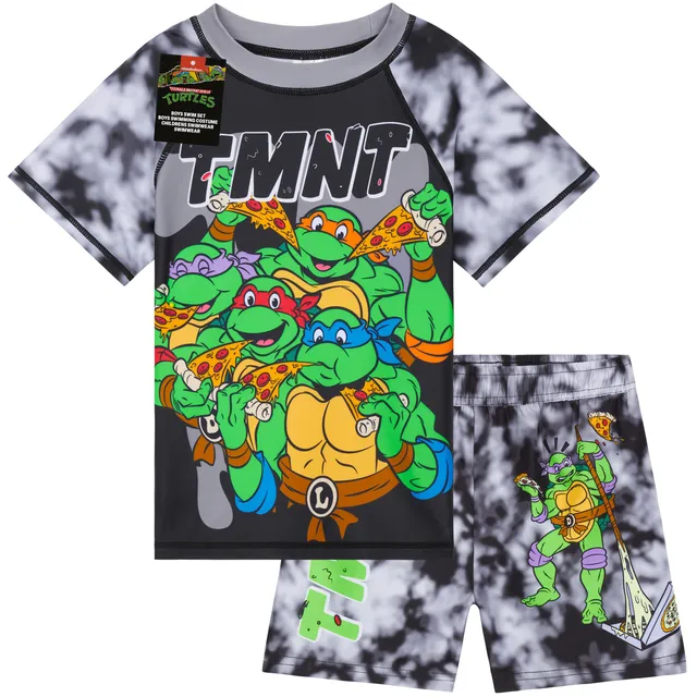 get-trend-tortues-ninja-maillot-bain-gar-on-7-8-ans-2-pi-ces image 1