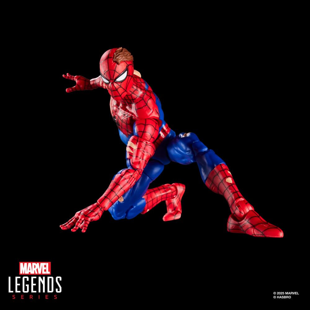 marvel-legends-spider-man-combat-endommag-figurine-carte-magic image 6