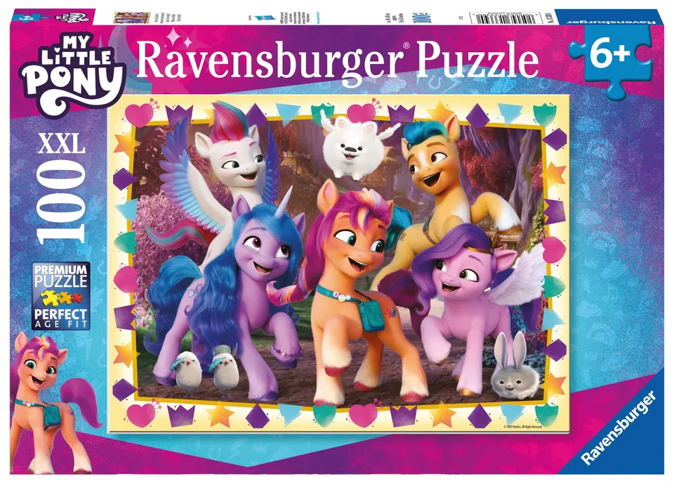 ravensburger-my-little-pony-puzzle-100-pi-ces-xxl-6-ans image 1