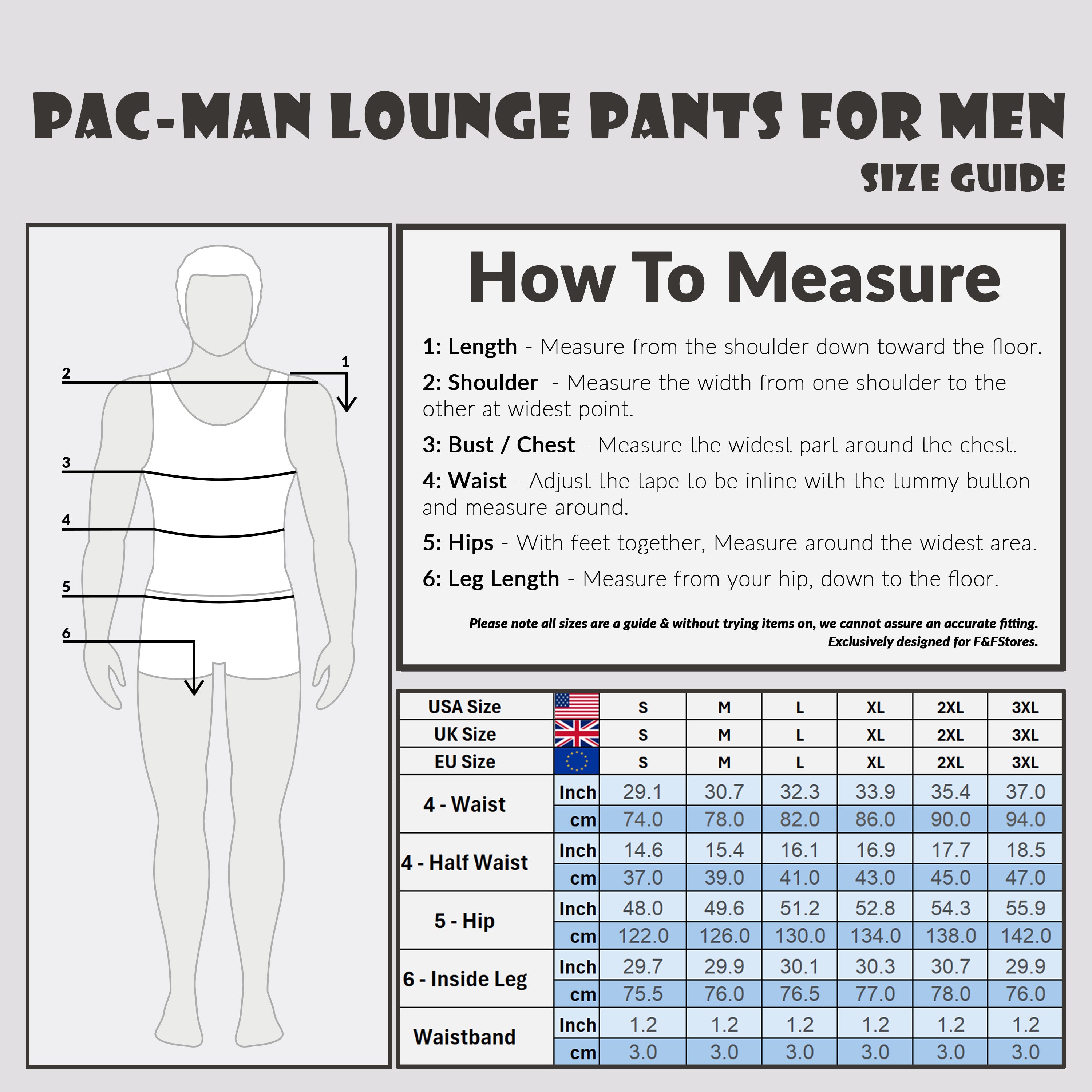 pac-man-pantalon-pyjama-homme-coton-poches image 6