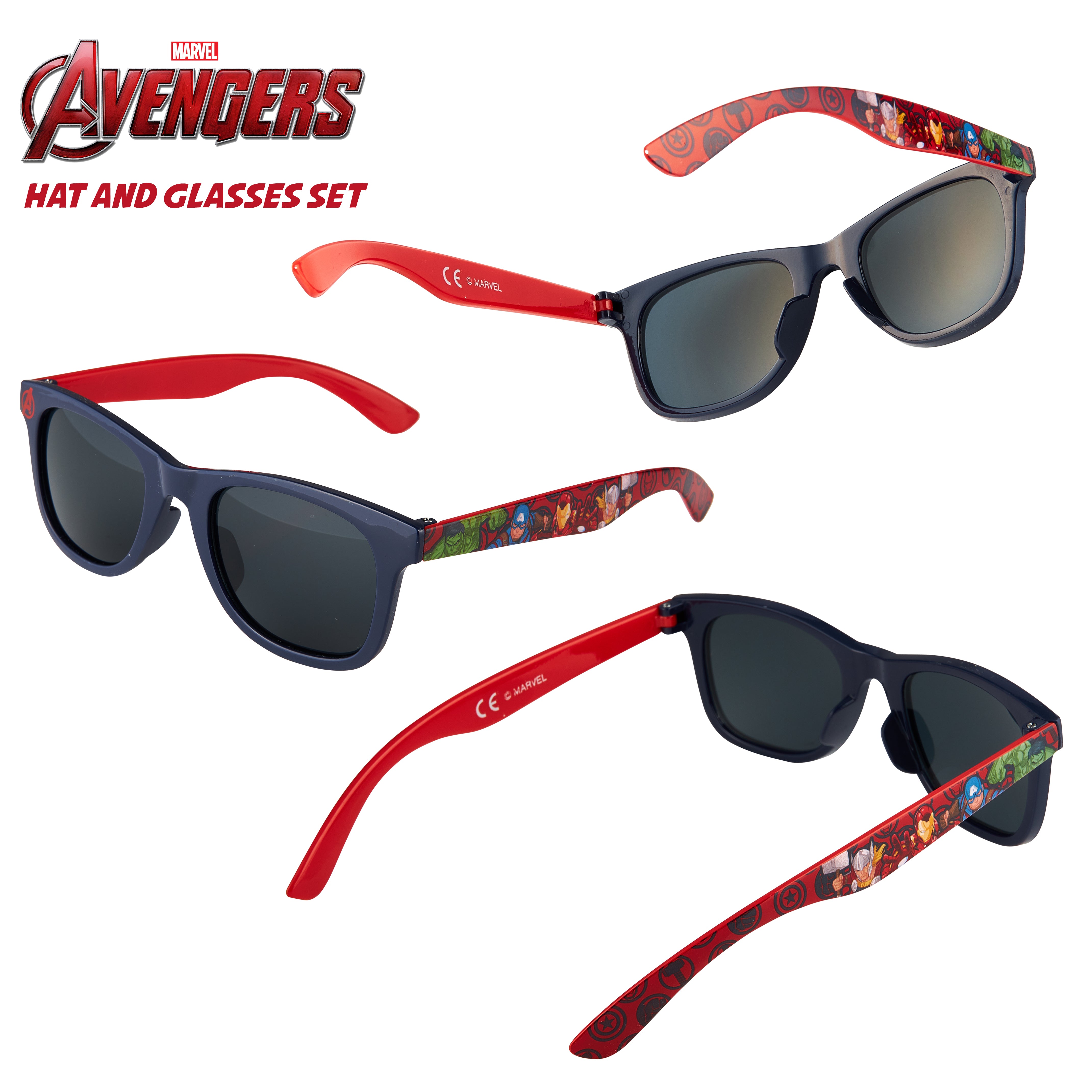 marvel-casquette-spiderman-lunettes-soleil-gar-on-set-t image 7