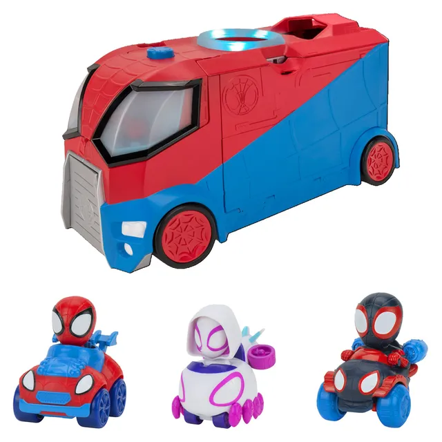 spidey-amazing-friends-web-transporter-v-hicule-sons-lumi-res image 1