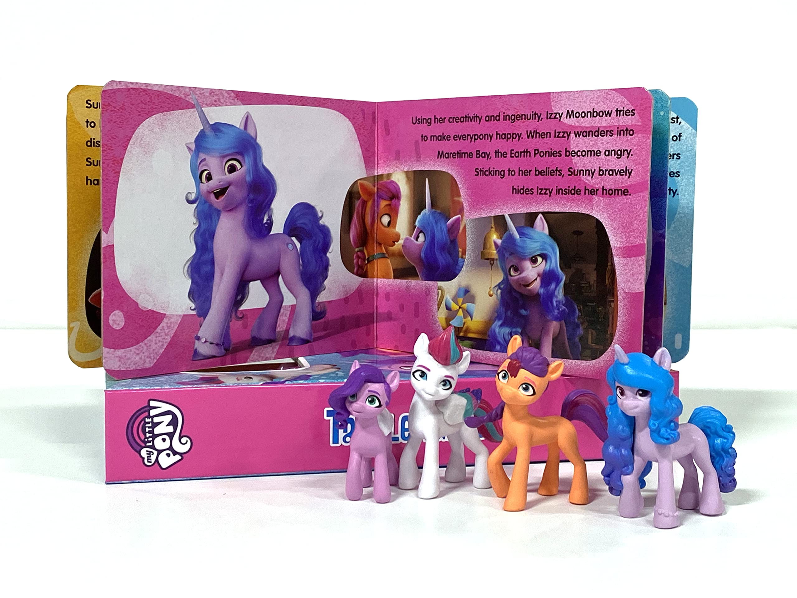 my-little-pony-tattle-tales-livre-activit-12-pages-4-figurines image 3
