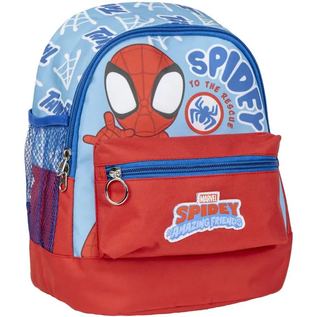 marvel-spidey-sac-dos-enfant-bleu-rouge-polyester image 1