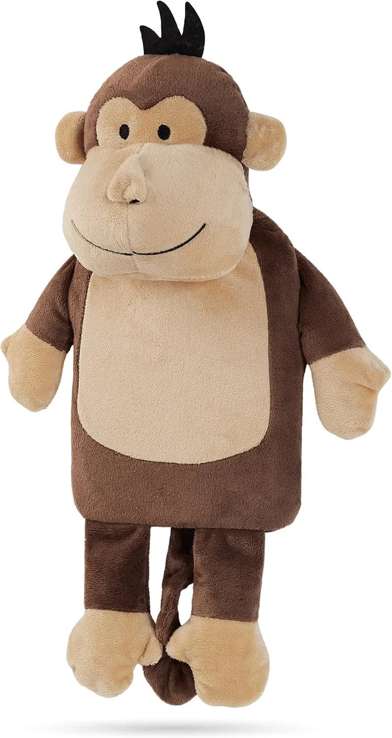 get-trend-bouillotte-eau-singe-peluche-polaire-1-litre image 1