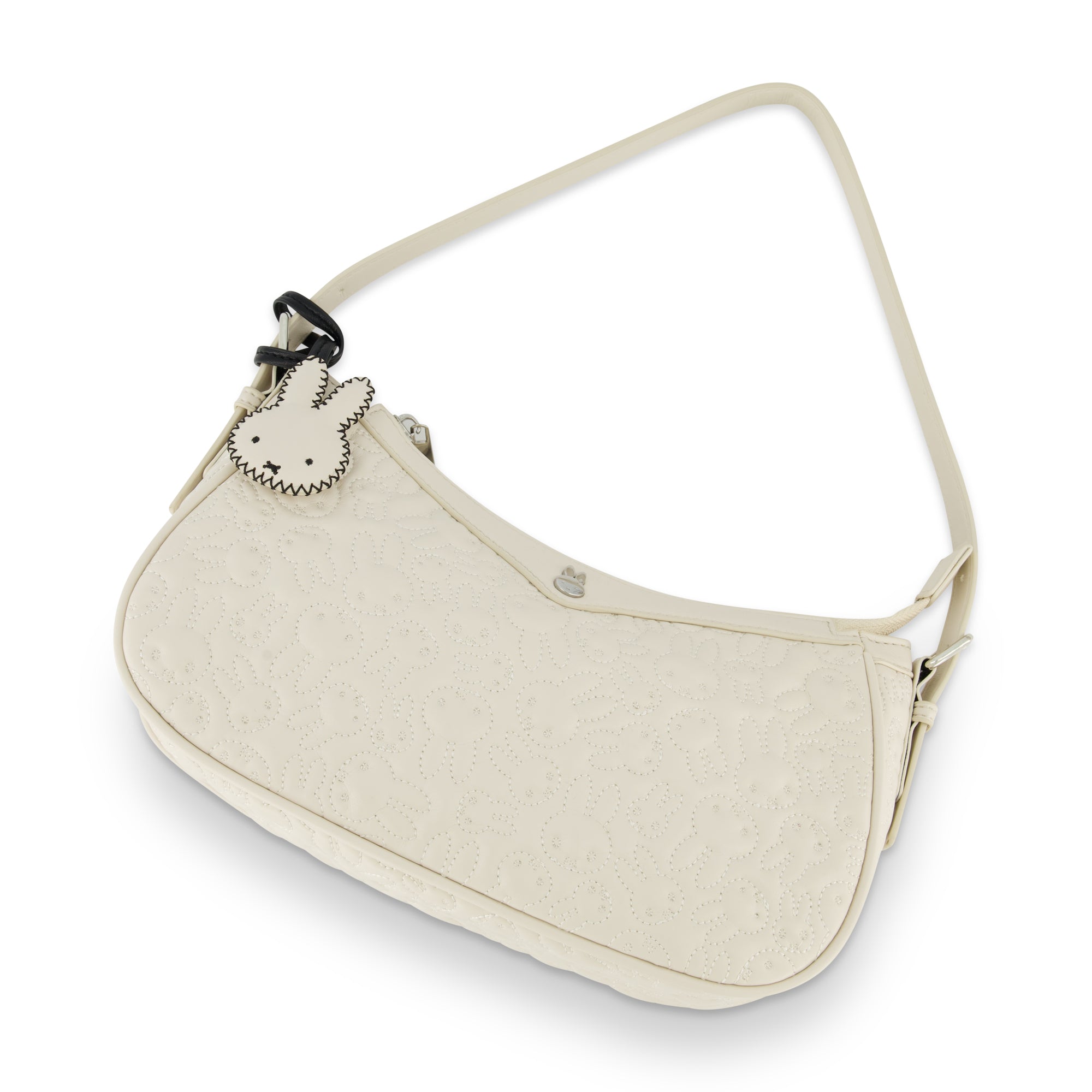 danielle-nicole-miffy-sac-paule-matelass-blanc-breloque image 5