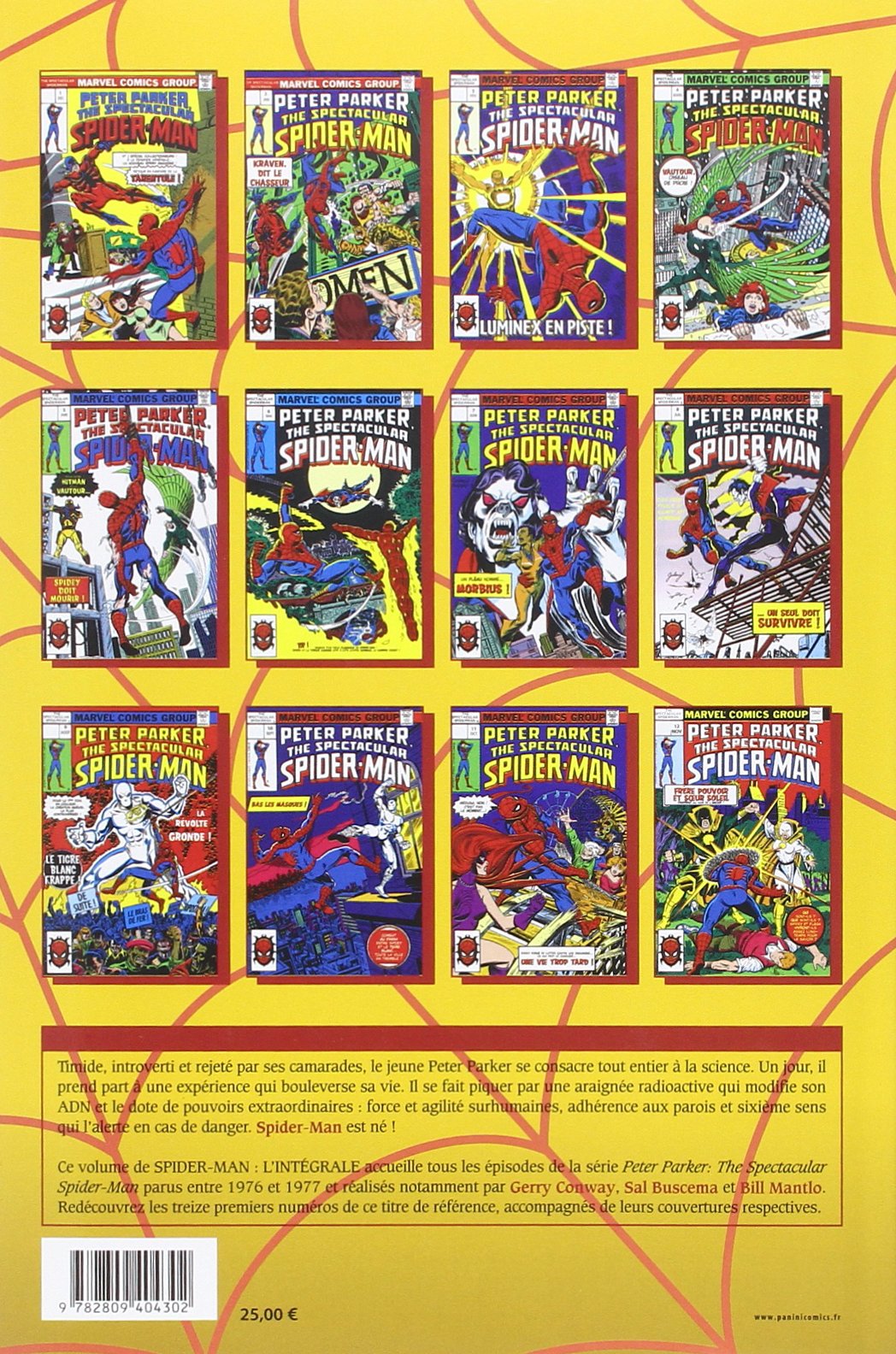 marvel-amazing-spider-man-l-int-grale-1976-1977-t16-comics image 1
