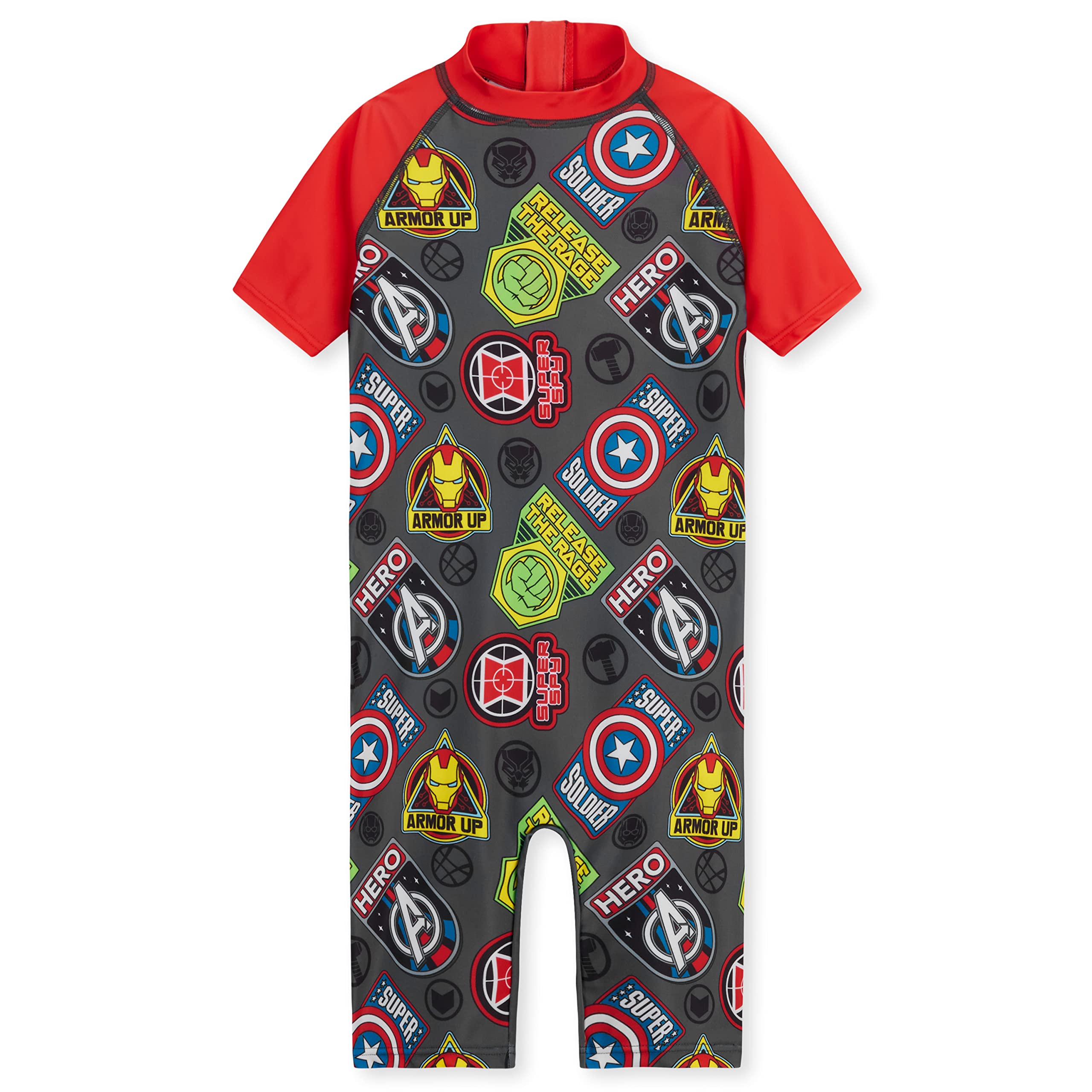 marvel-avengers-maillot-de-bain-gar-on-rouge-navy-7-8-ans image 8