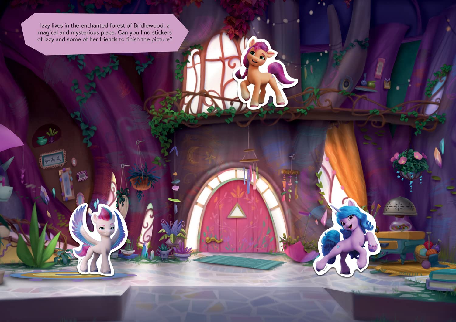 my-little-pony-sticker-scenes-livre-autocollants-sc-nes image 4