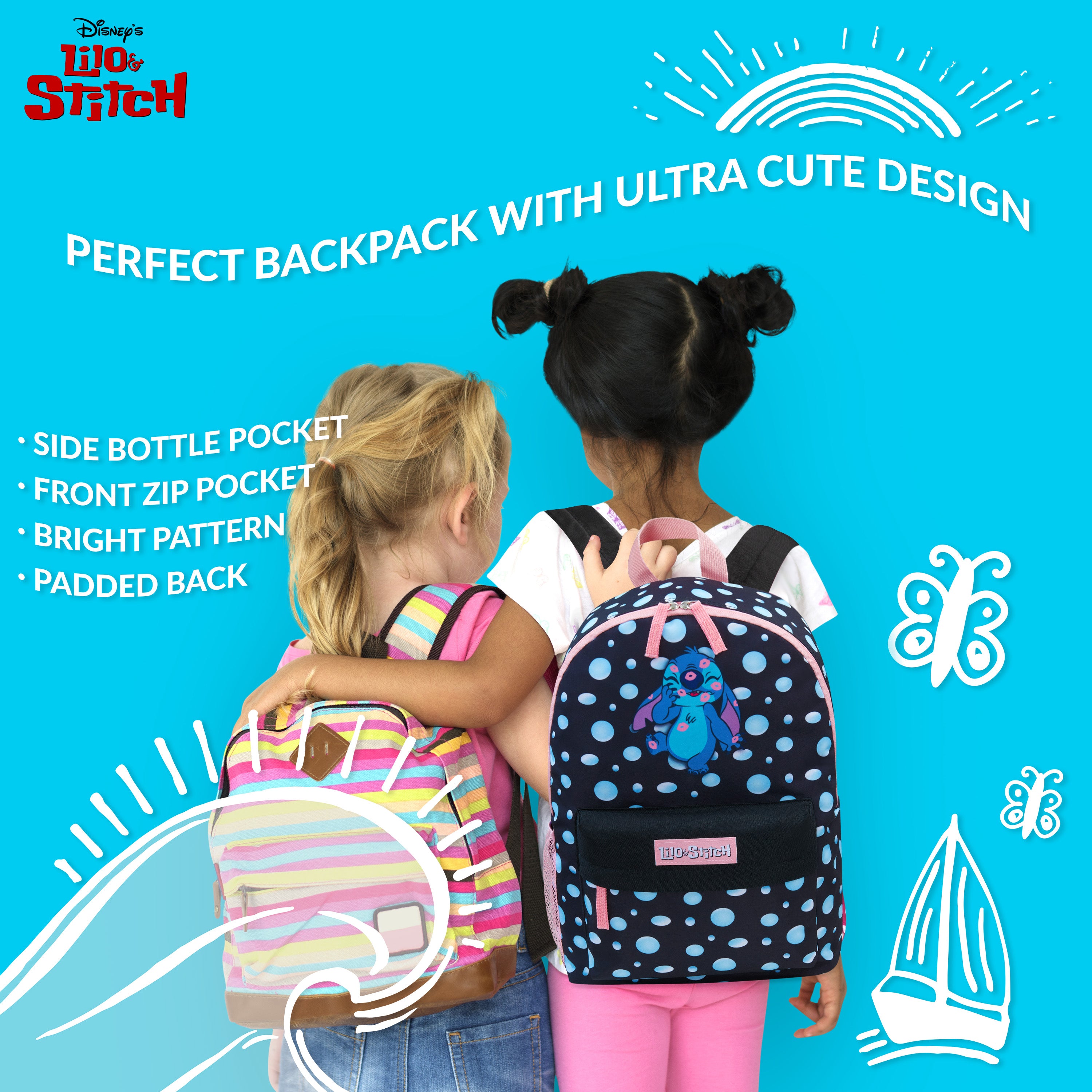 disney-stitch-sac-a-dos-fille-ecole-grand-modele image 5