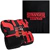 stranger-things-plaid-hellfire-club-rouge-150x130cm image 1