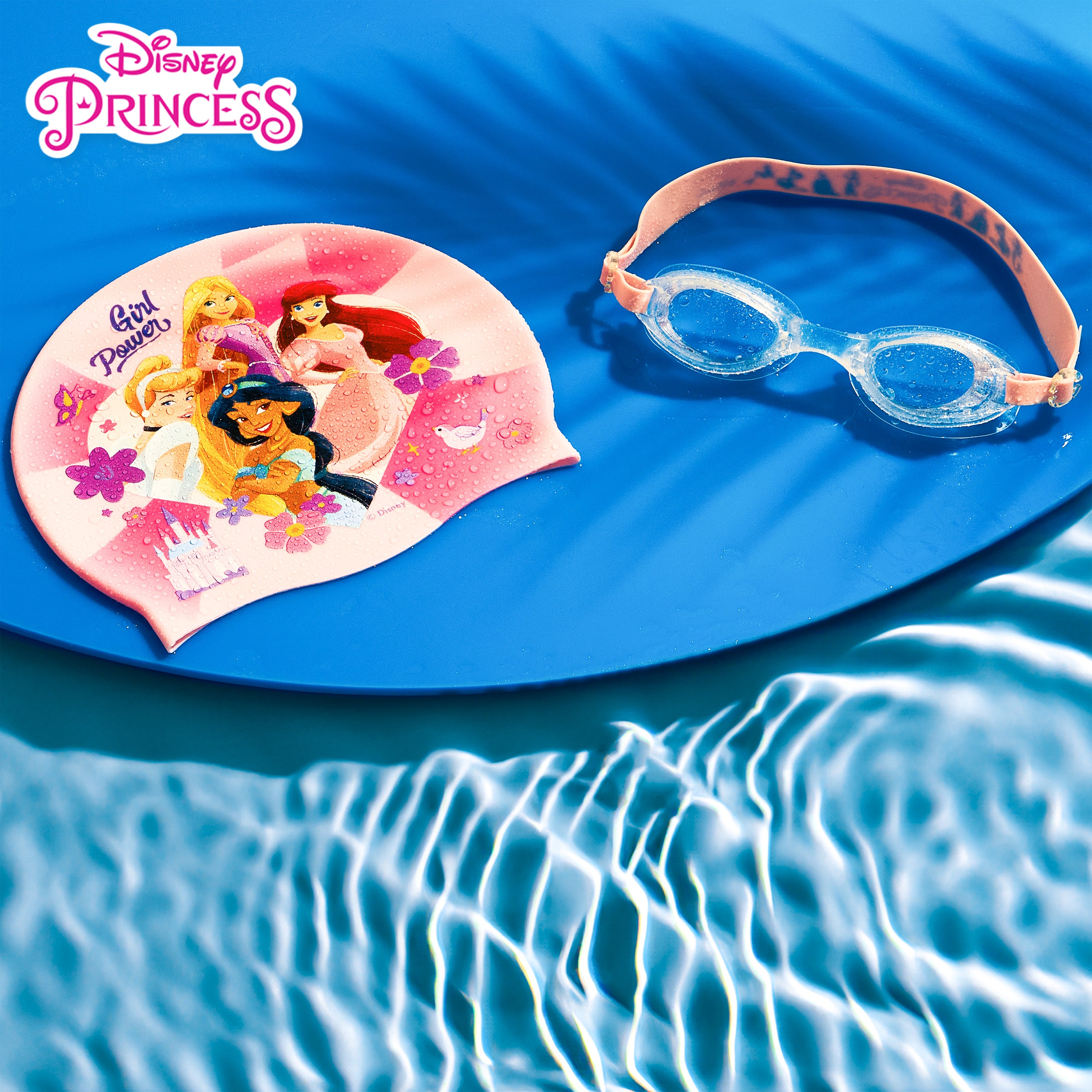 disney-princesses-lunettes-piscine-bonnet-enfant-anti-buee image 2