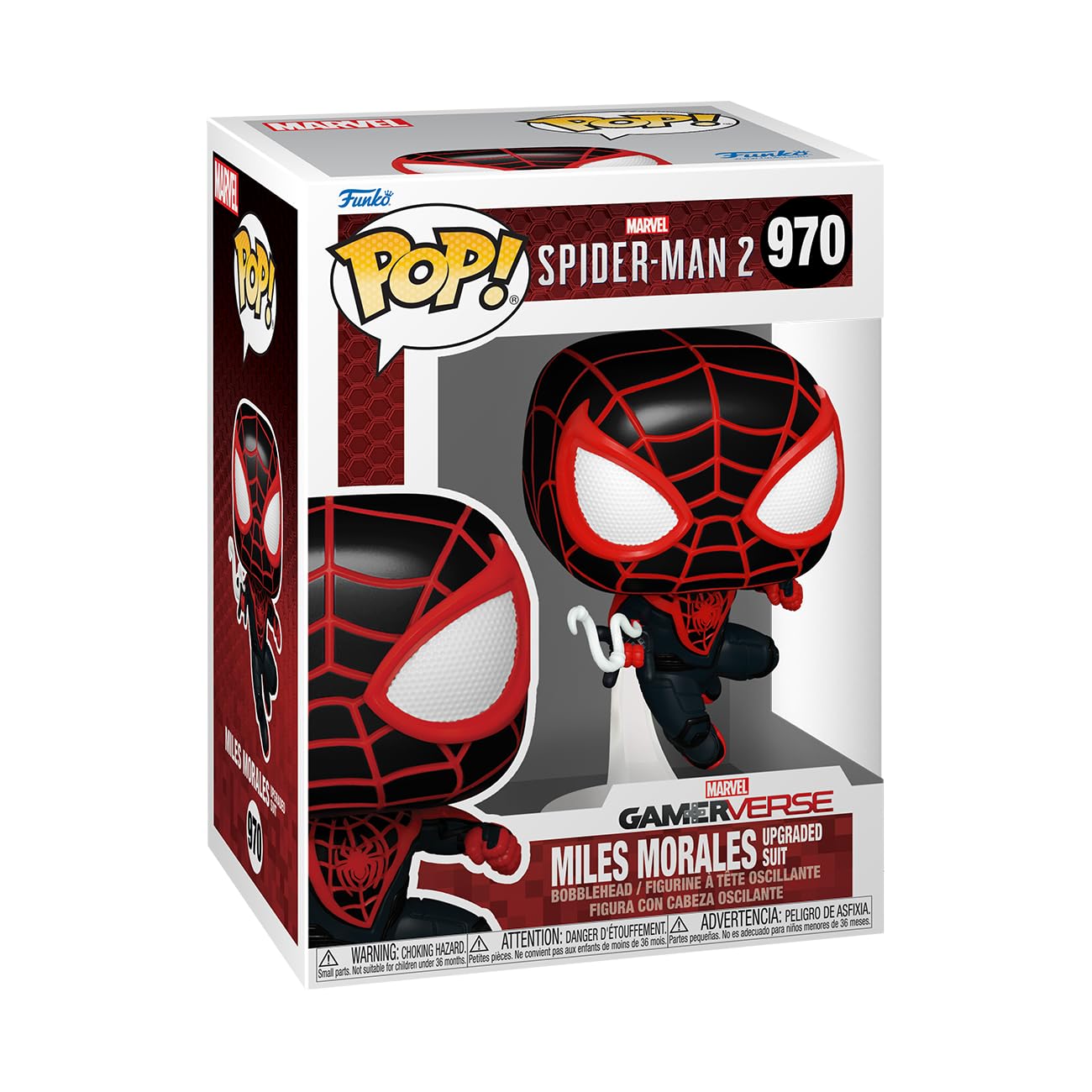 funko-pop-games-spider-man-2-miles-morales-figurine-vinyle image 1
