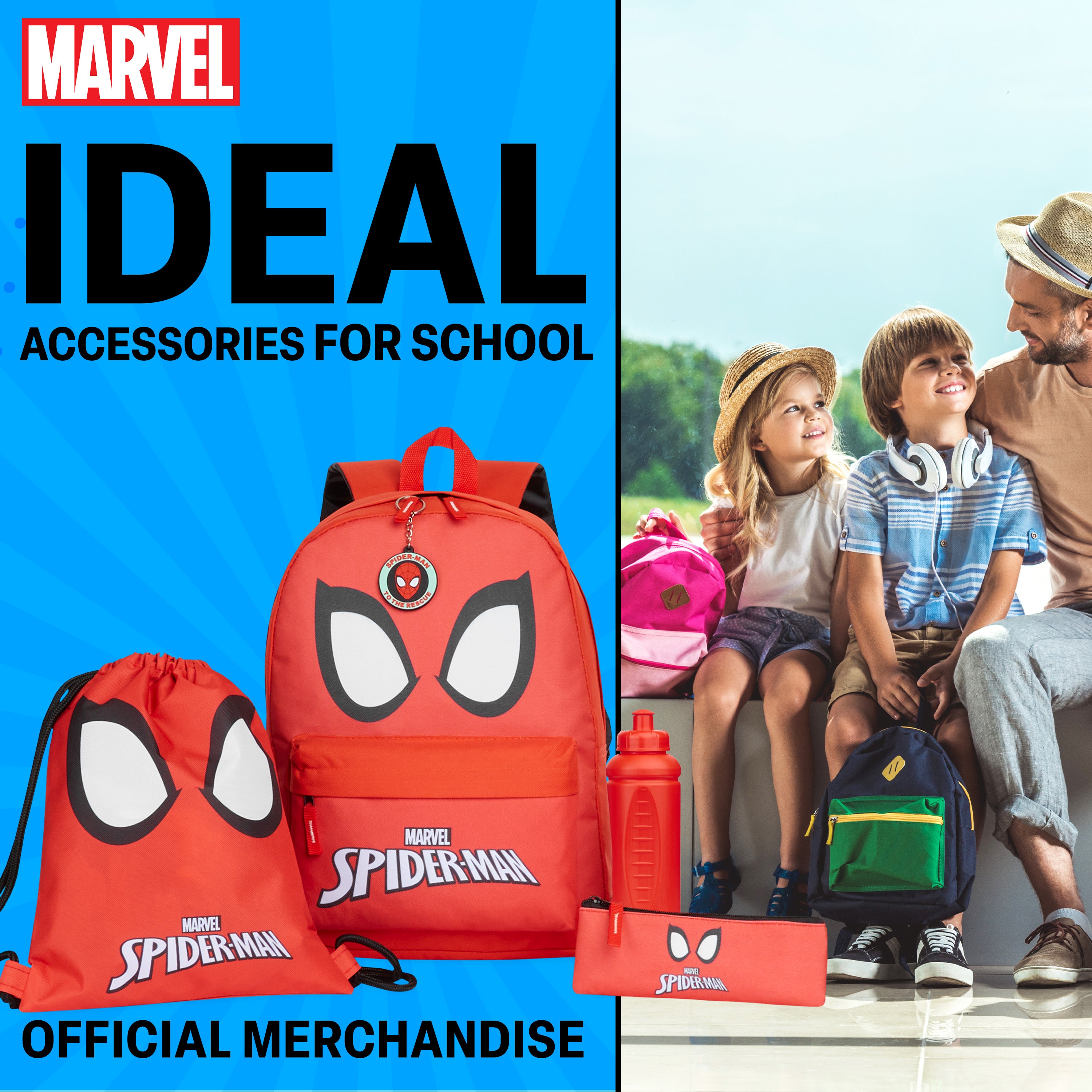 marvel-cartable-cole-5-pi-ces-sac-dos-gar-on-gourde image 4