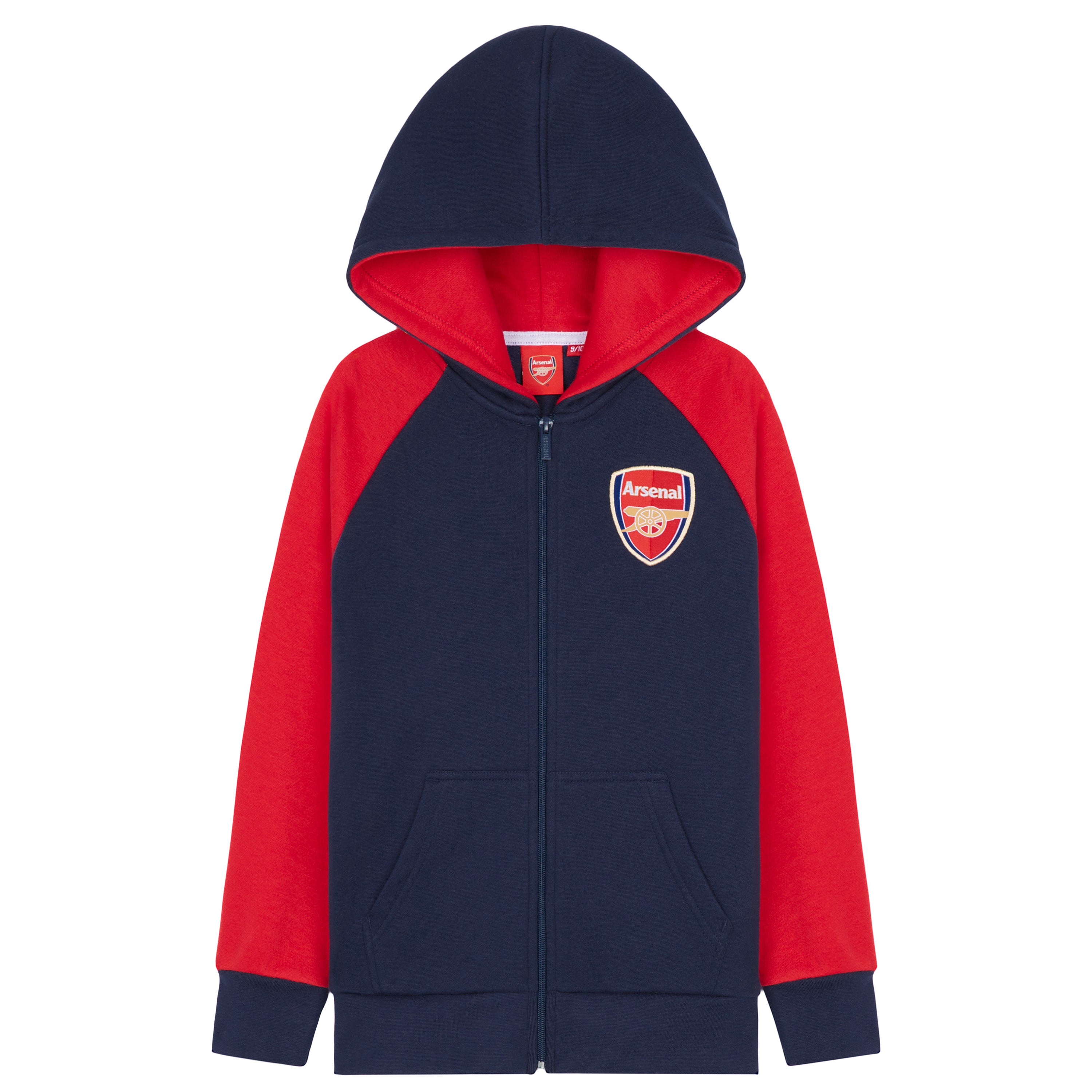 arsenal-sweat-capuche-zipp-gar-on-poches-7-14-ans image 2
