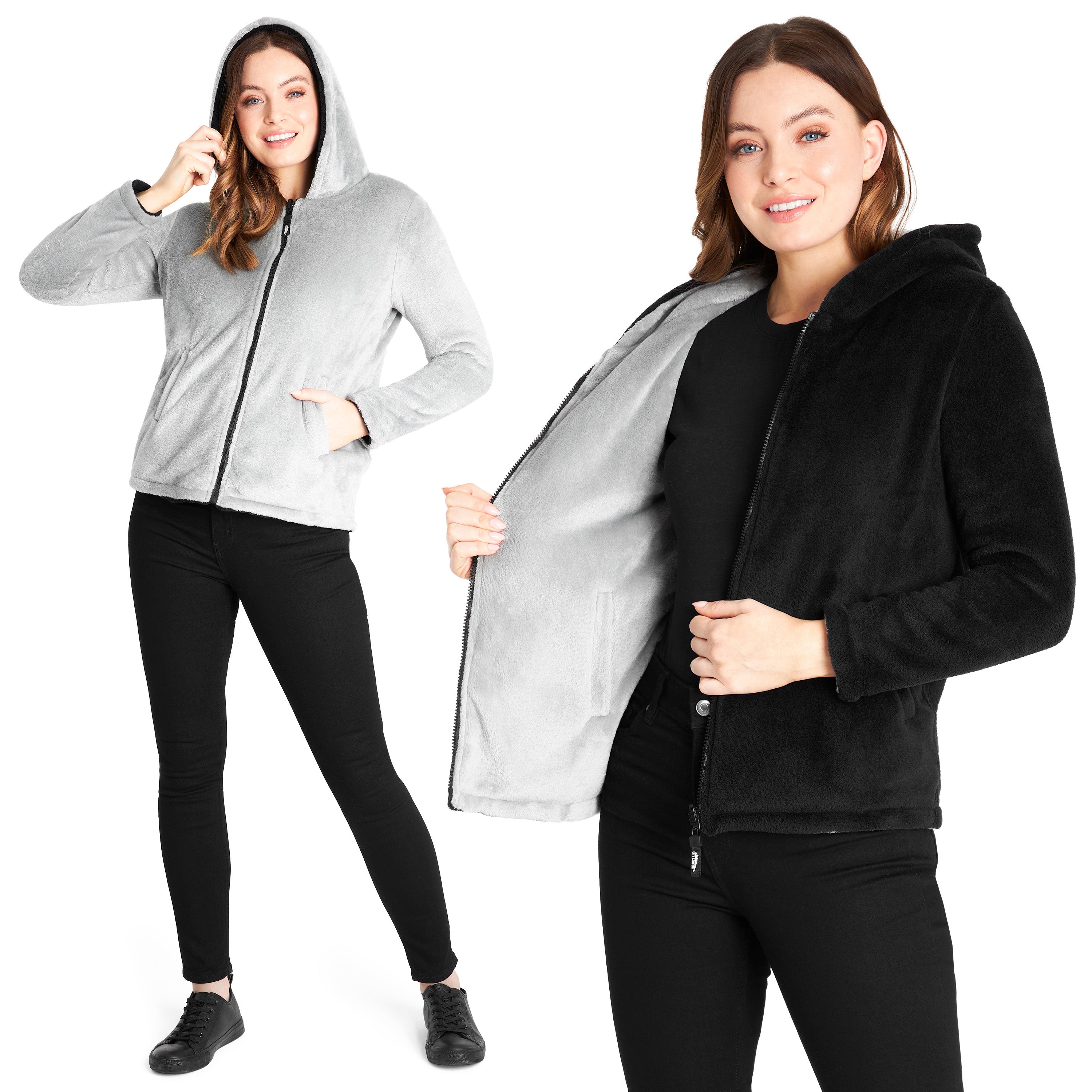 citycomfort-sweat-r-versible-femme-polaire-marine image 8