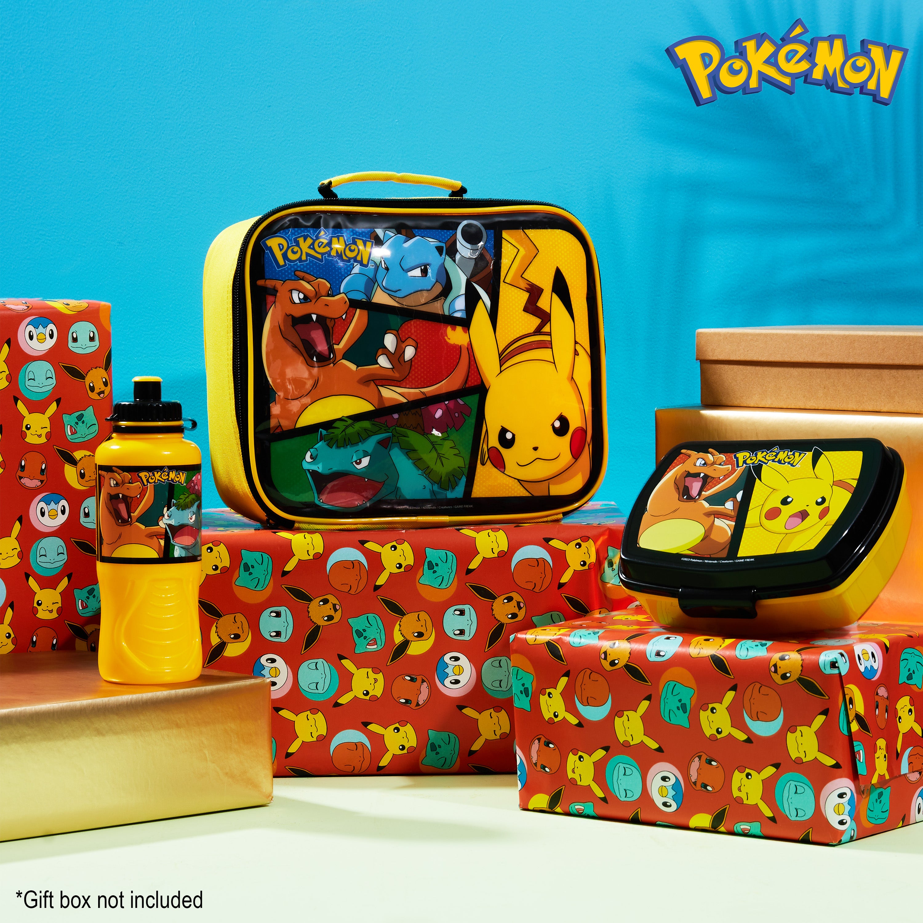 pok-mon-set-repas-enfant-3-pi-ces-jaune-isotherme-430ml image 2