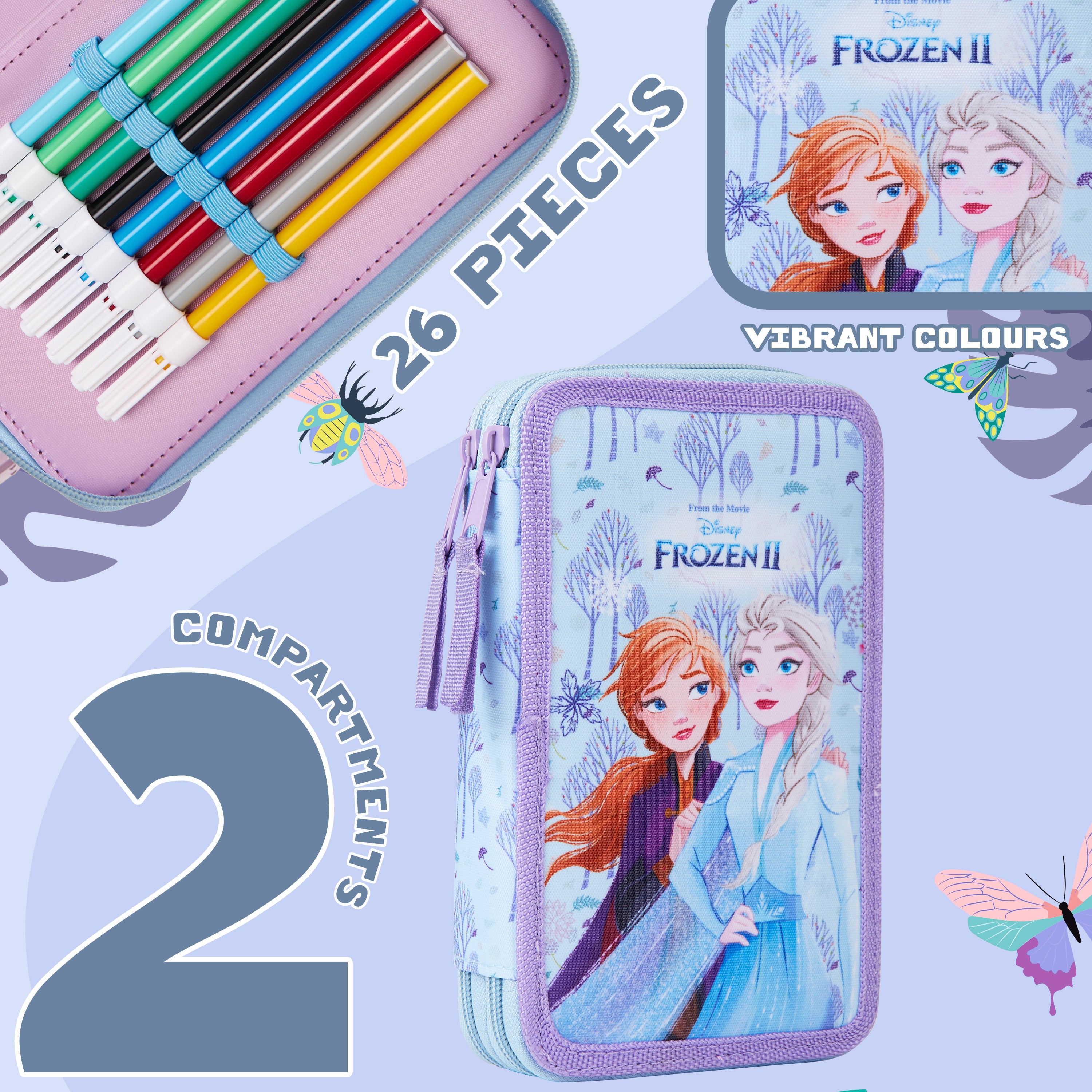 disney-frozen-trousse-garnie-double-zip-bleue-feutres image 4