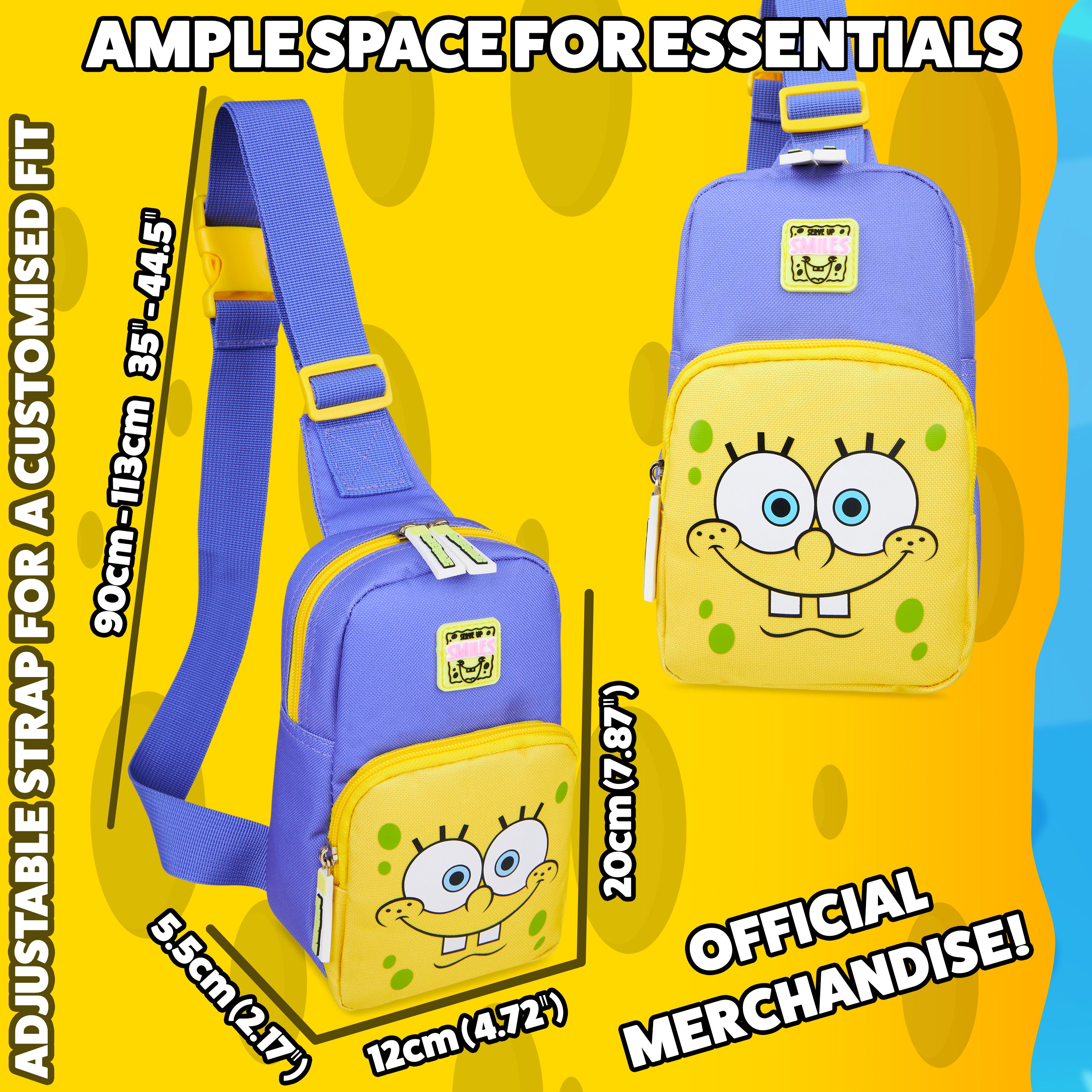 bob-l-ponge-sac-bandouli-re-gar-on-2-poches image 6