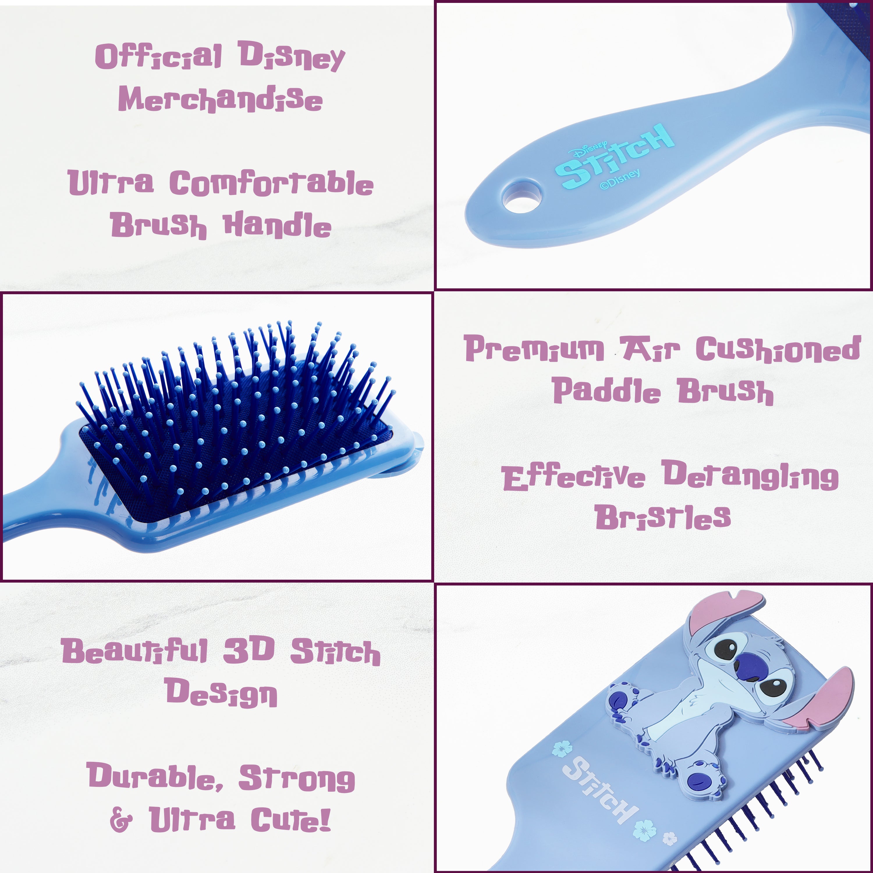 disney-stitch-brosse-d-m-lante-paddle-stitch-bleu-cheveux-tous-types image 4