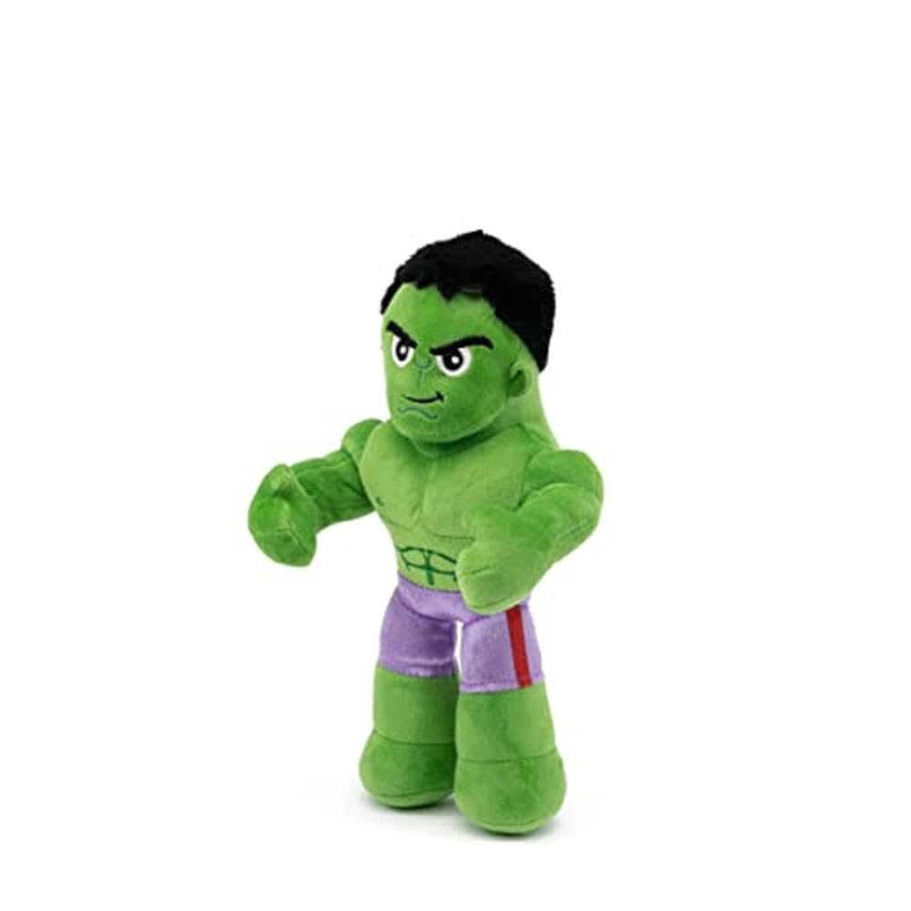 marvel-avengers-hulk-peluche-articul-e-25-cm-short-violet image 4