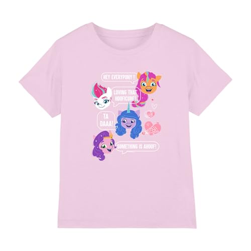 my-little-pony-t-shirt-fille-rose-clair-3-4-ans-coton image 5