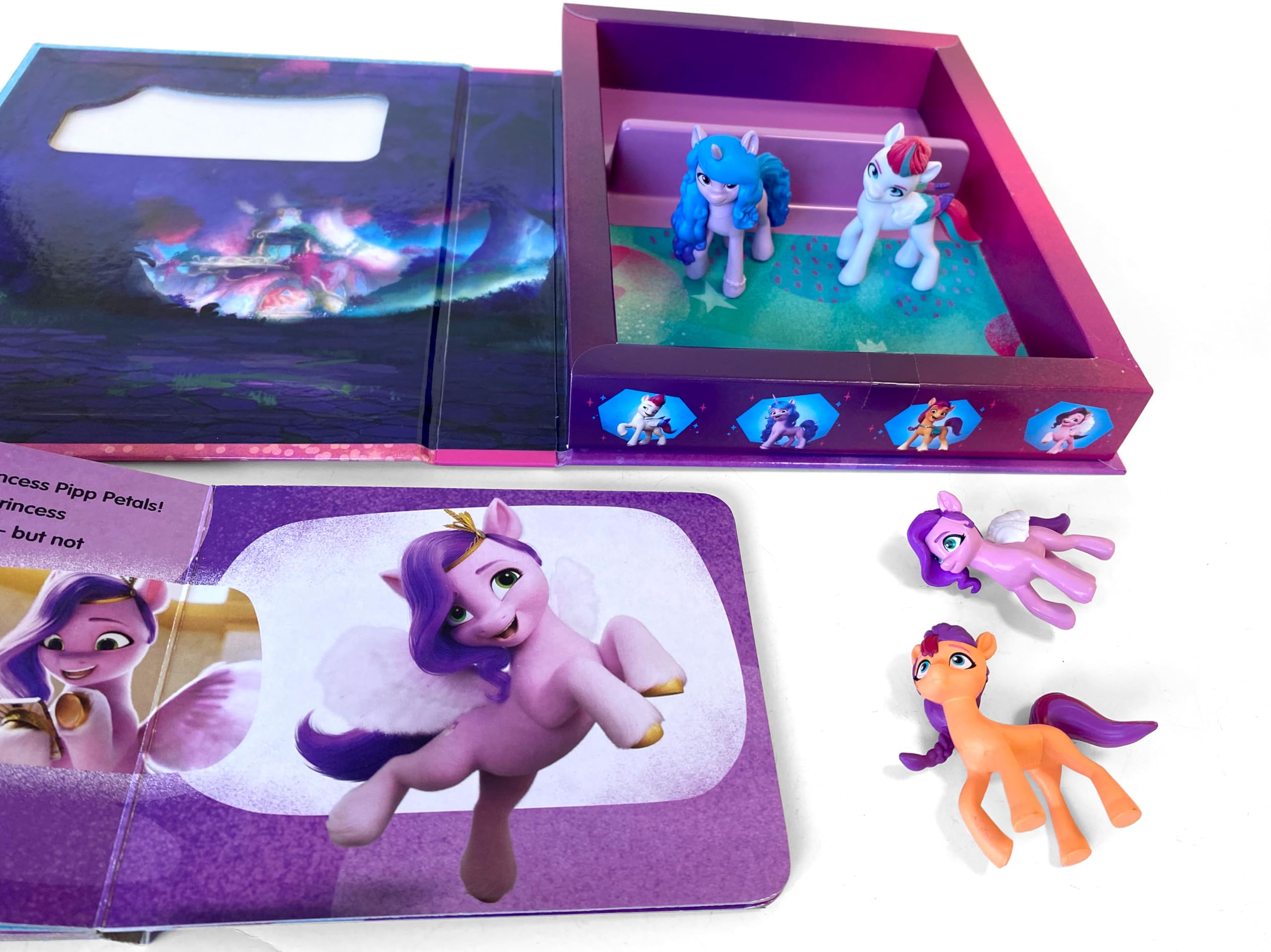 my-little-pony-tattle-tales-livre-activit-12-pages-4-figurines image 4